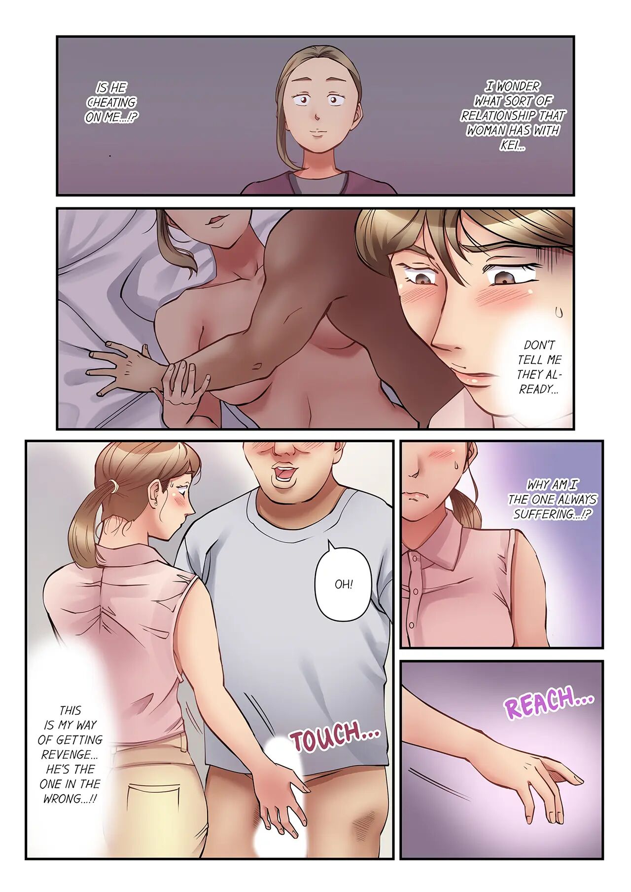 "missus, Are You Sexually Frustrated?" Excessive, Demanding Sex That The Husband Can't Know About Chapter 1 Page 79