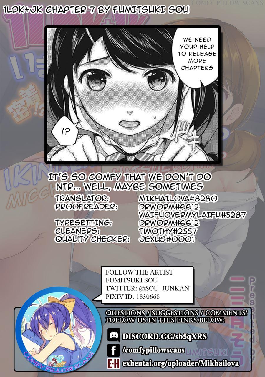 1ldk+jk Ikinari Doukyo? Micchaku!? Hatsu Ecchi!!? Chapter 7 Page 26
