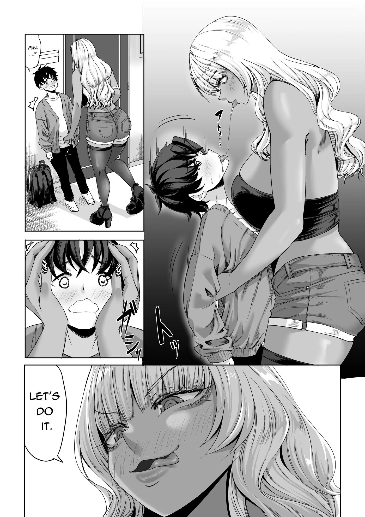 A 211cm Tall Jirai-kei Girl Has Her Eyes On Me, And I Can't Escape Chapter 3 Page 28