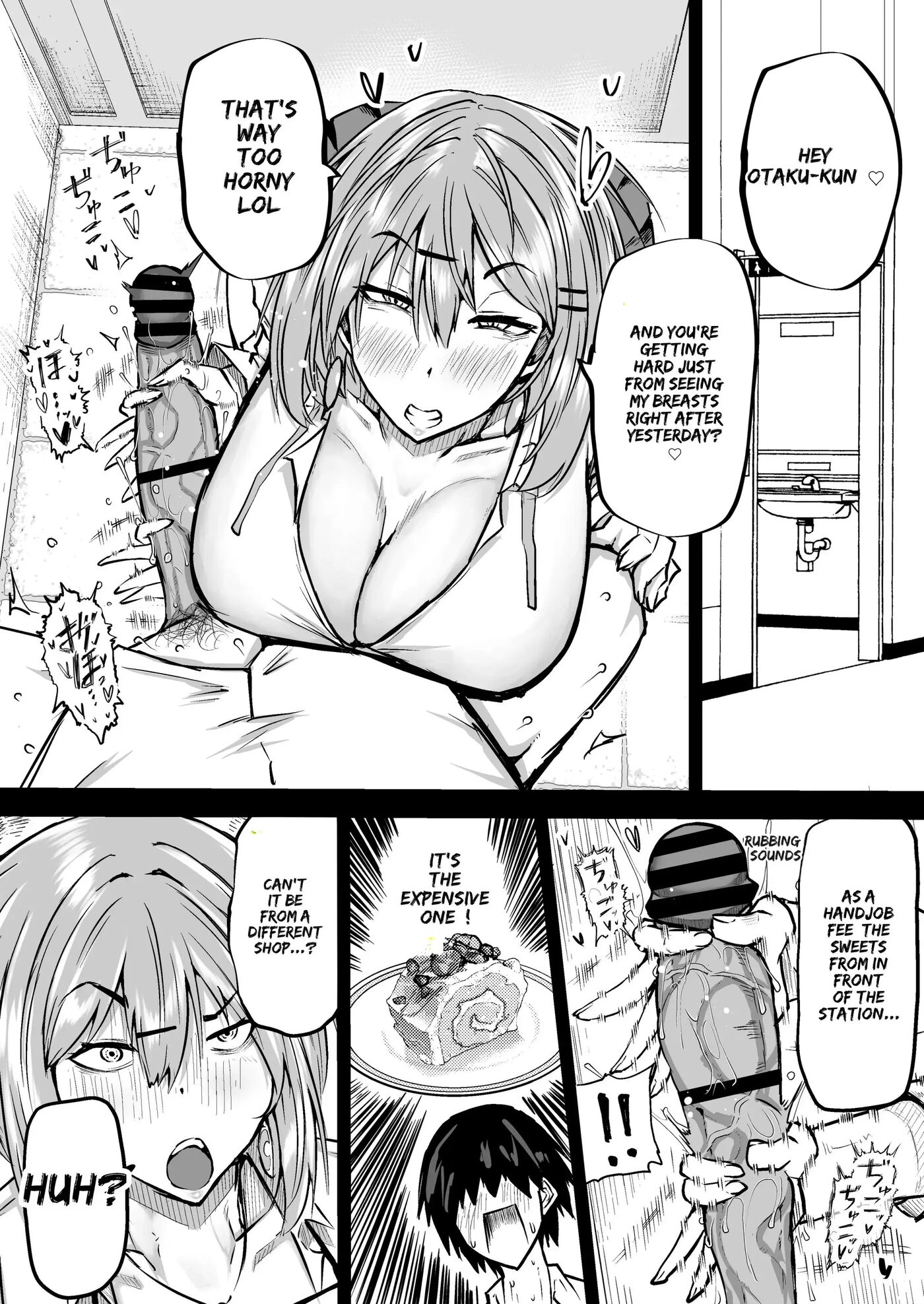 A Big-boobed Gyaru Who Squeezes Money Out Of You 1