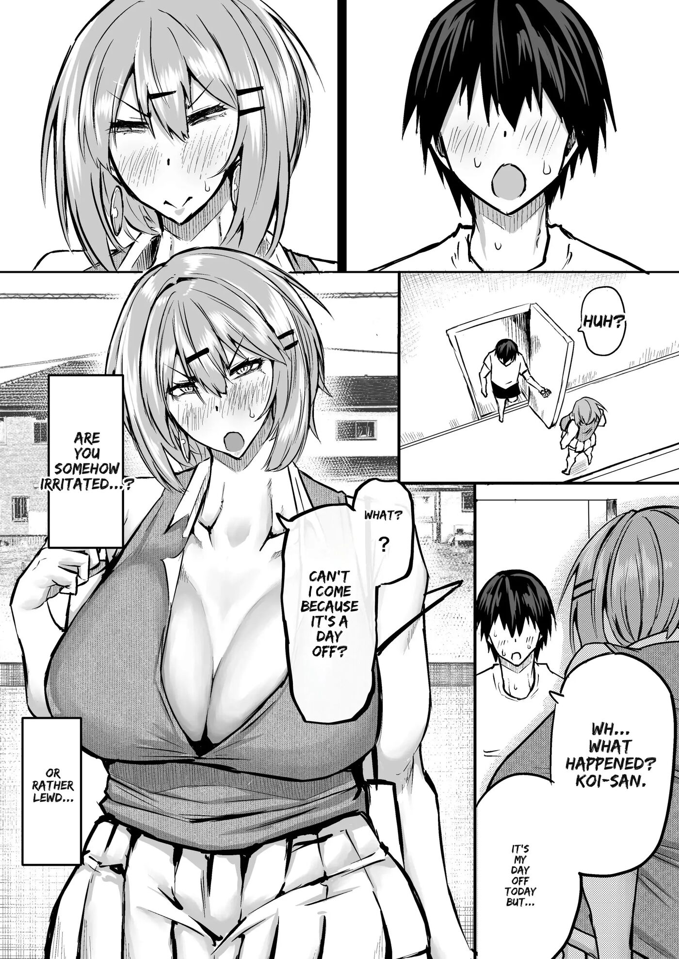 A Big-boobed Gyaru Who Squeezes Money Out Of You 1