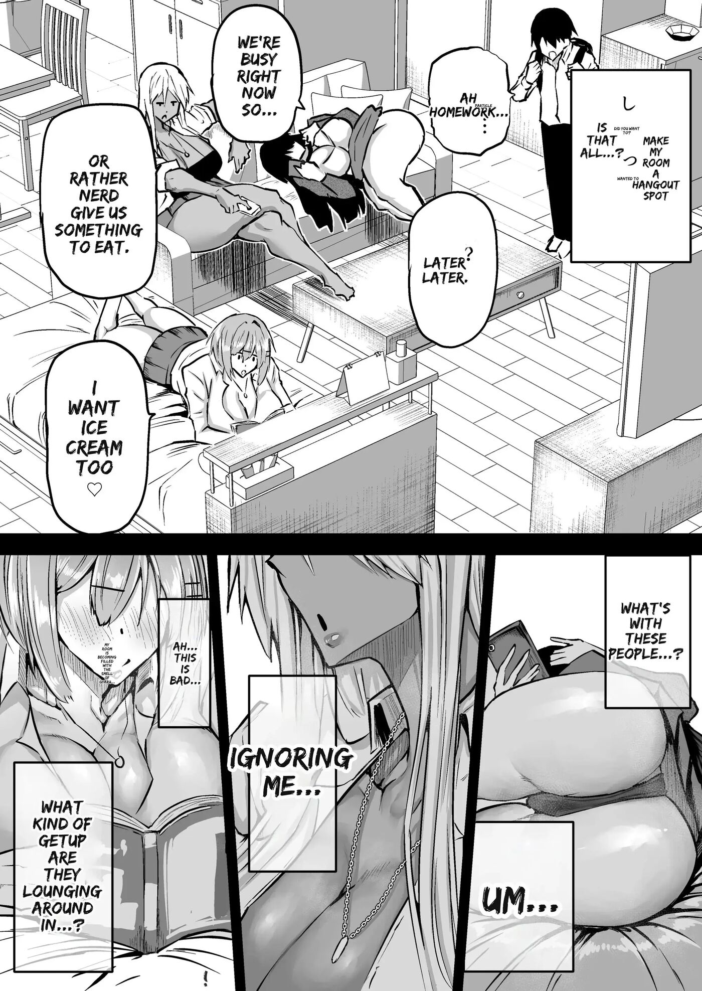 A Big-boobed Gyaru Who Squeezes Money Out Of You 1