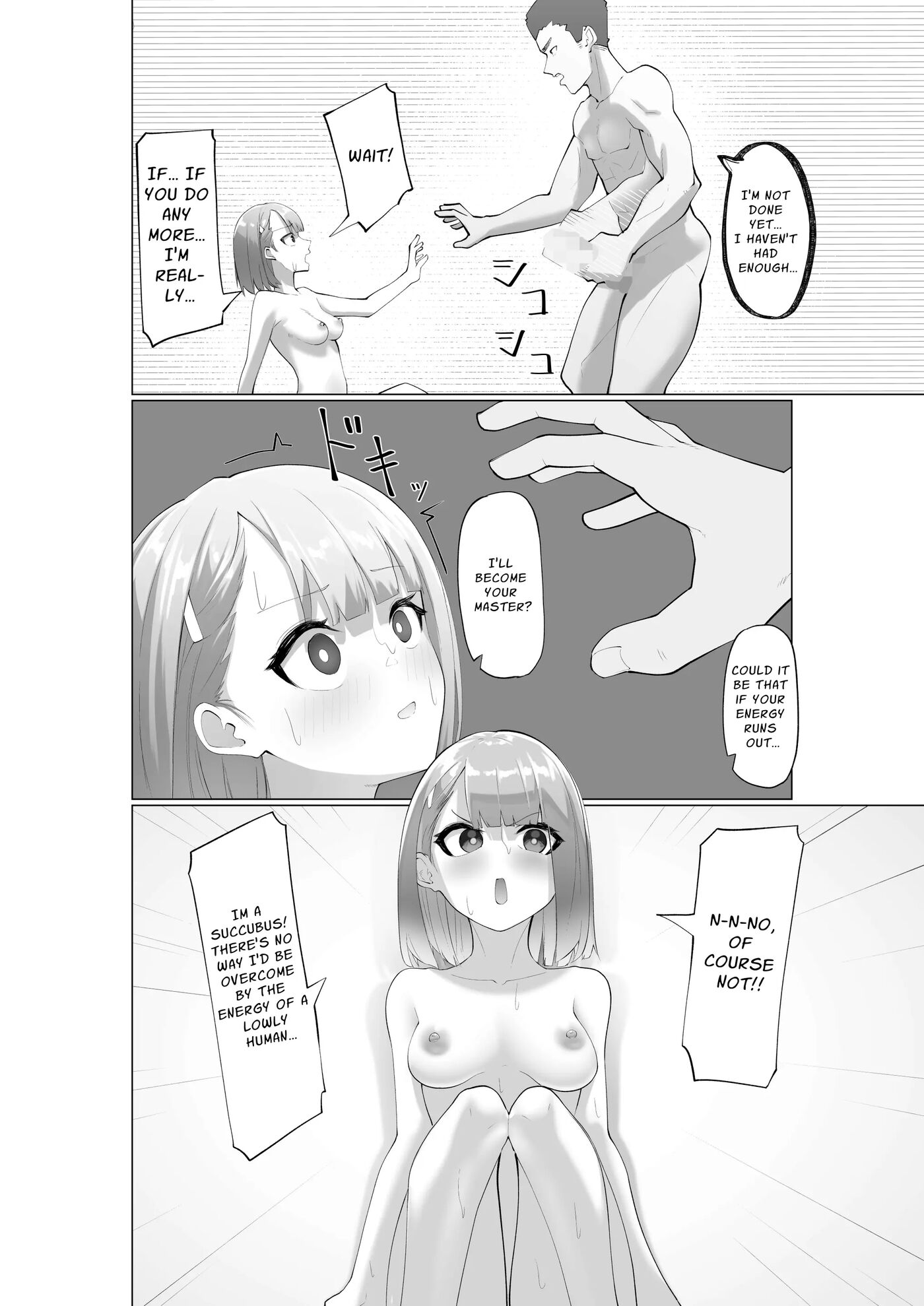 A Cocky Succubus & The Bottomless Libido Virgin 1