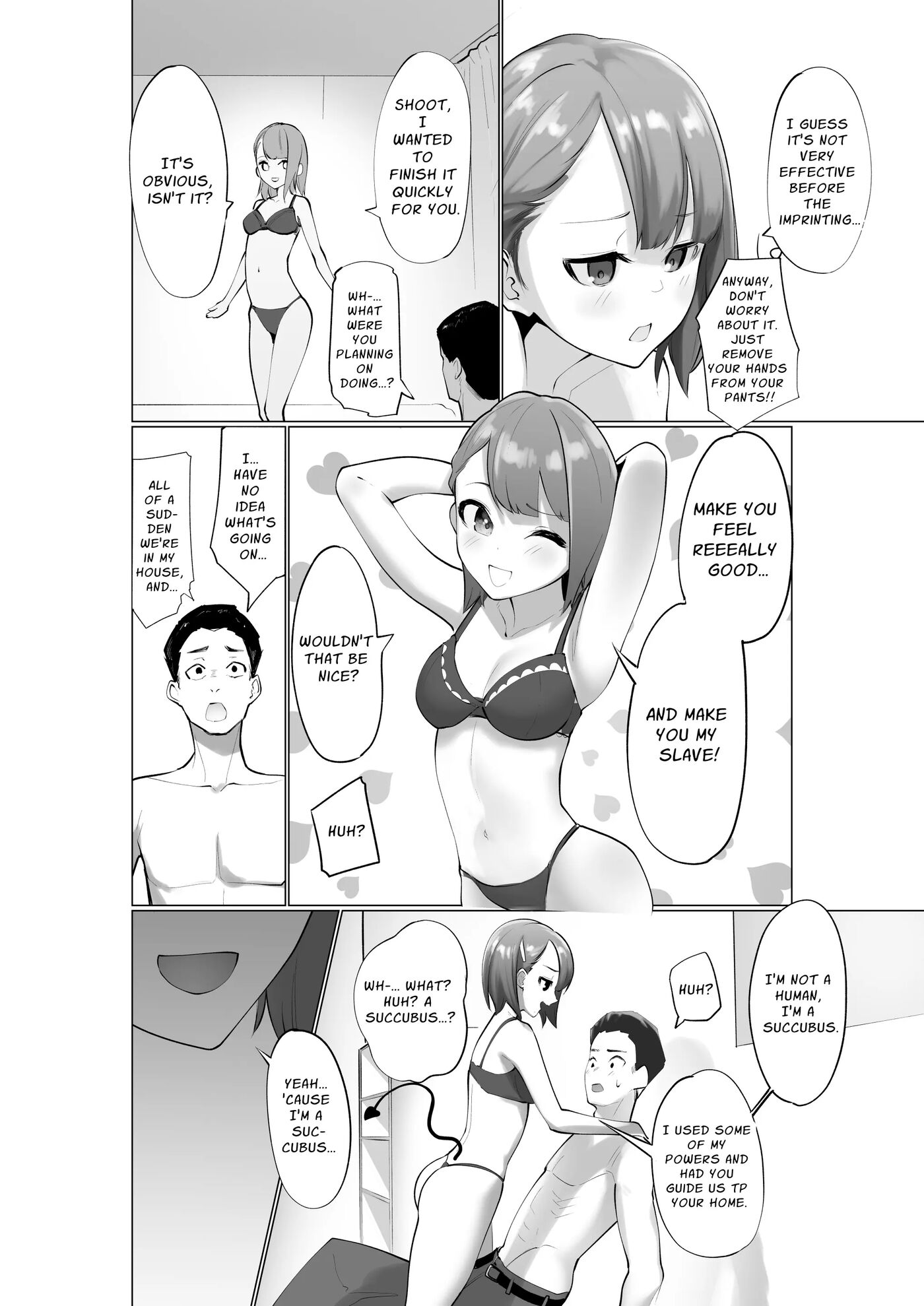 A Cocky Succubus & The Bottomless Libido Virgin 1