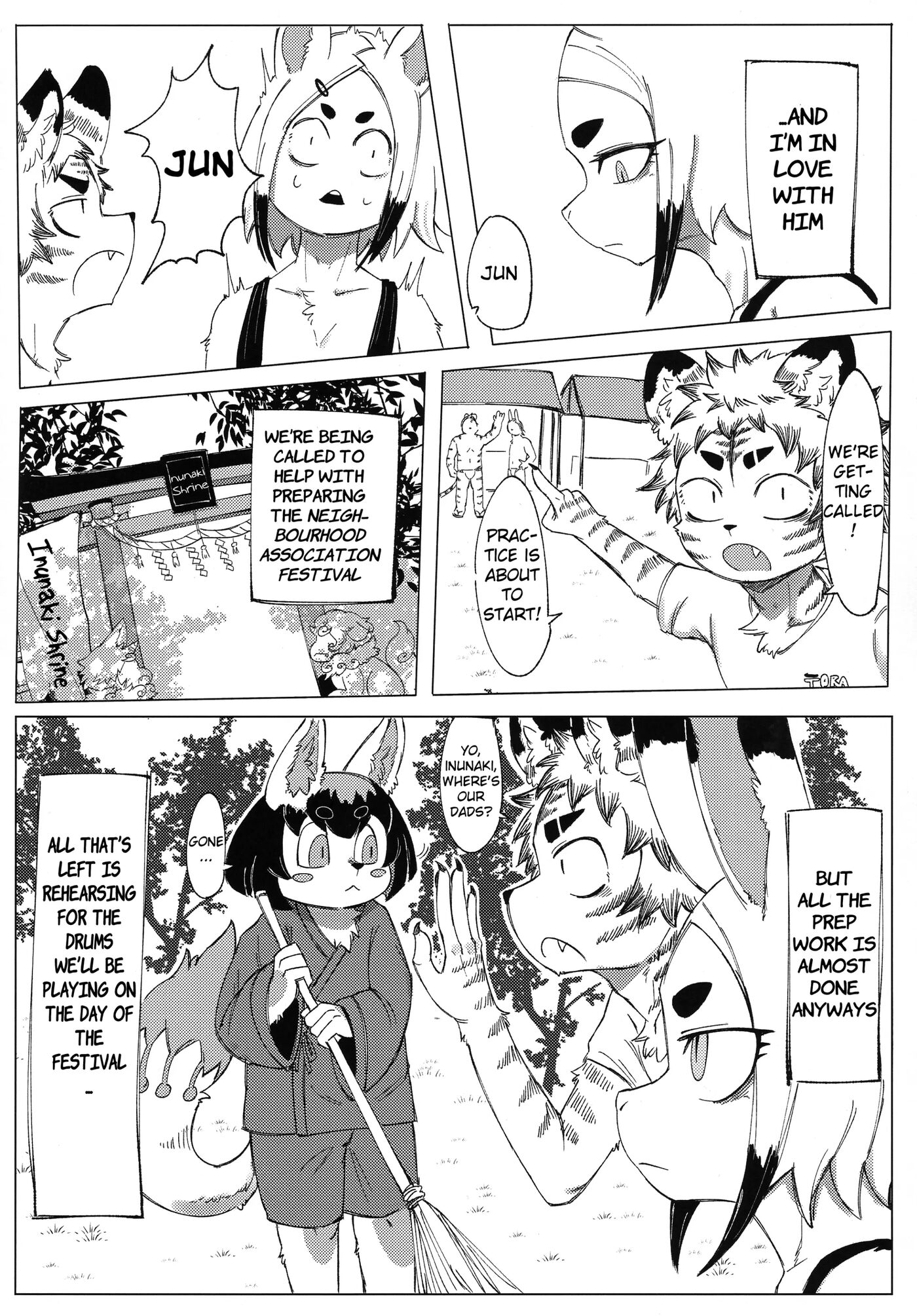 A Day Before The Festival [yaoi] 1