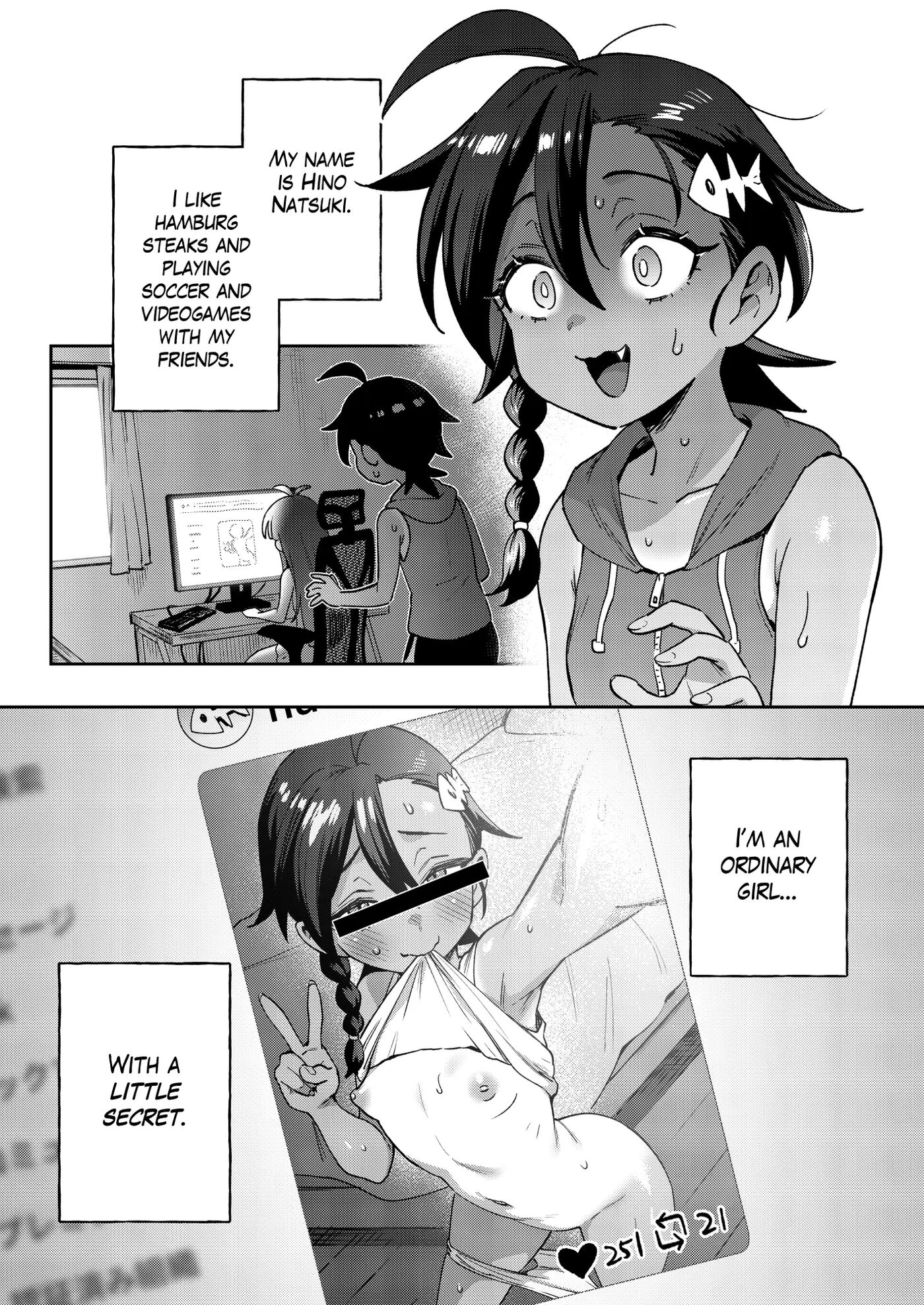 A Gloomy Girl's Secret Adventure 1
