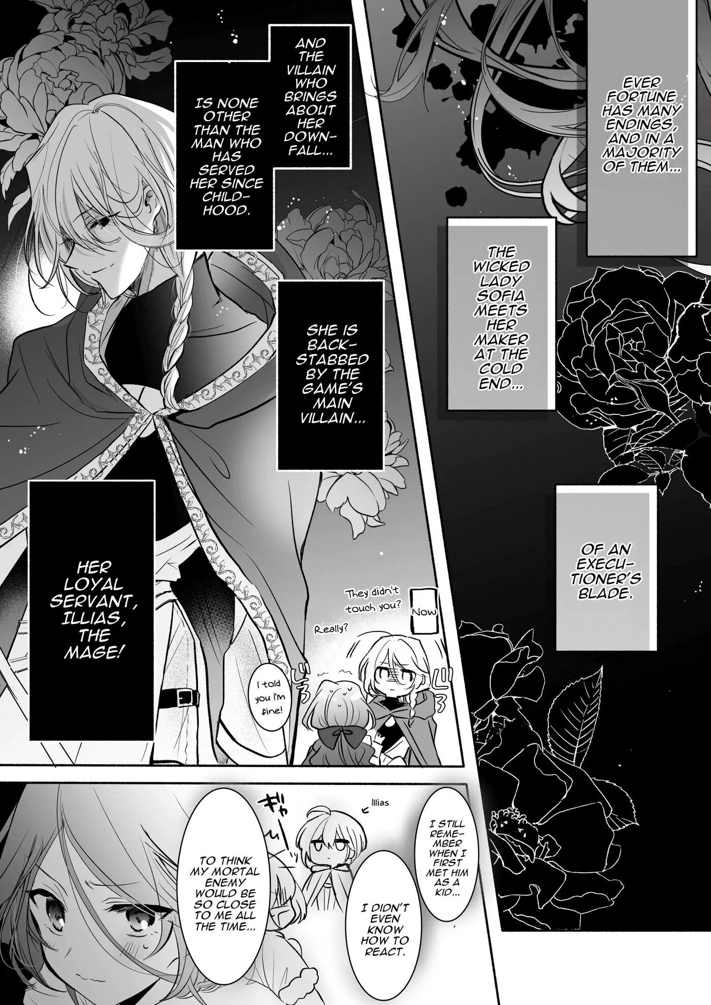 A Mage's Affection ~reincarnated As The Villainess In A Bad End, I Am Captured By My Mortal Enemy~ 1
