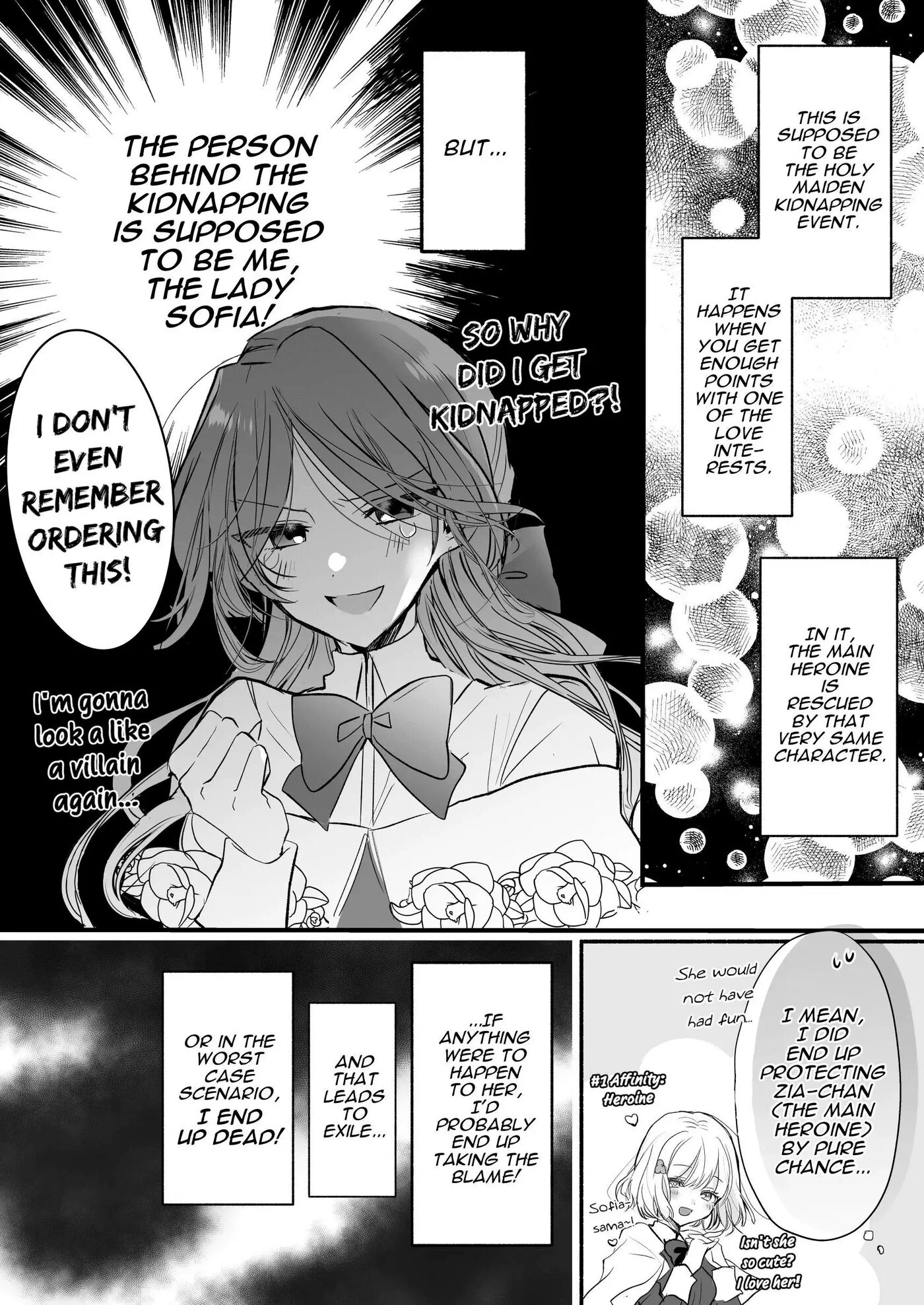 A Mage's Affection ~reincarnated As The Villainess In A Bad End, I Am Captured By My Mortal Enemy~ 1