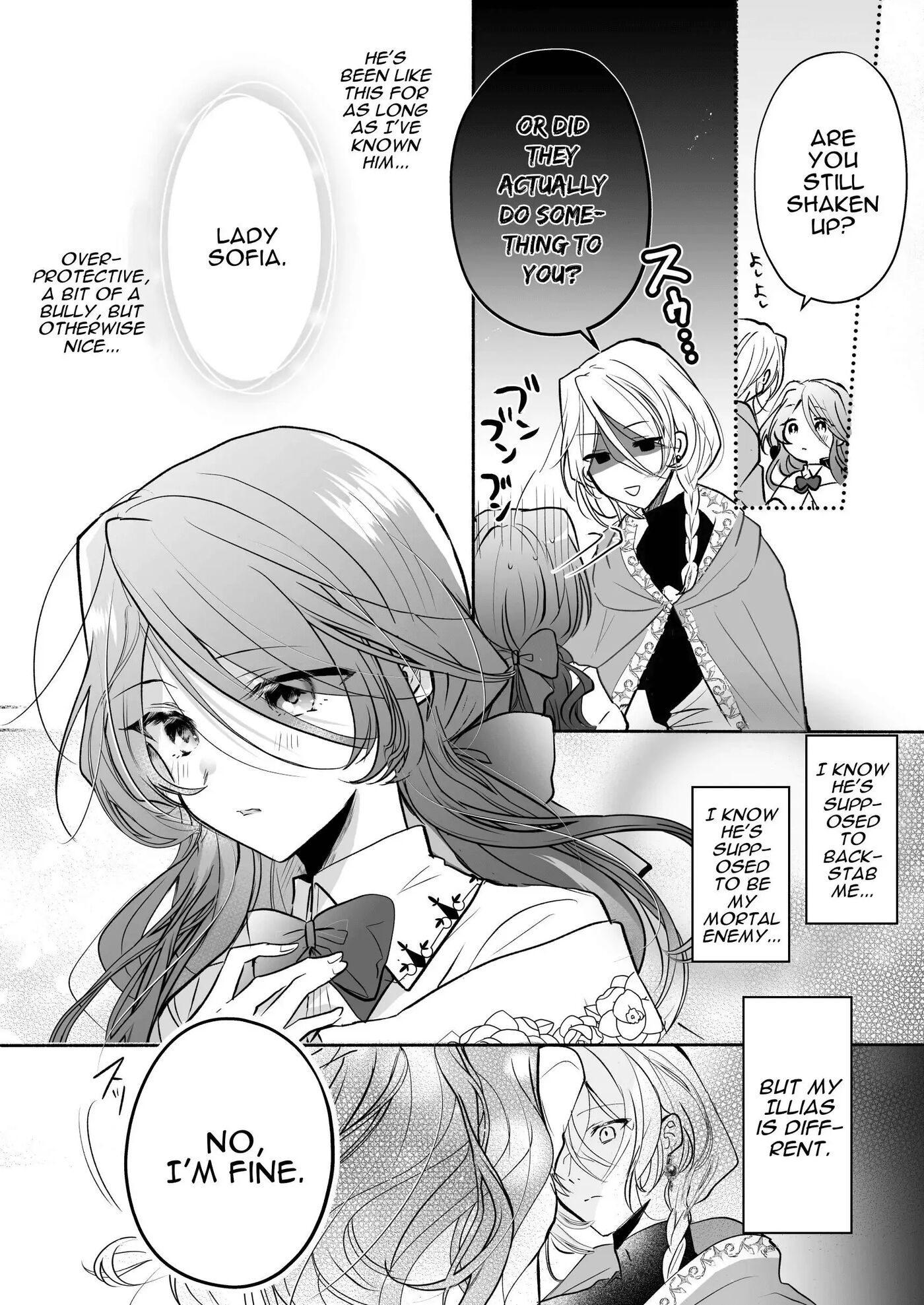 A Mage's Affection ~reincarnated As The Villainess In A Bad End, I Am Captured By My Mortal Enemy~ 1