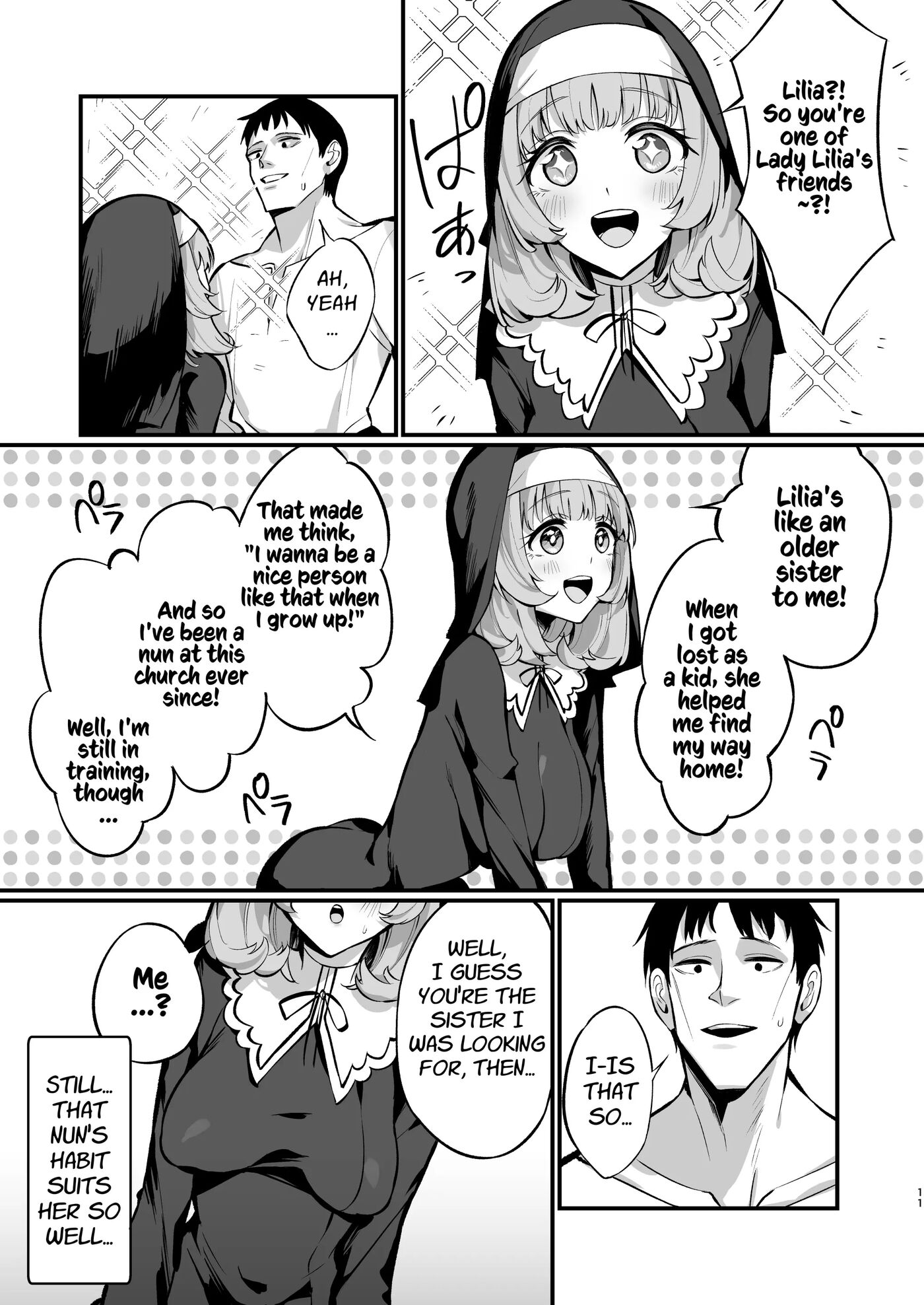 A Sister's Absolute Defeat Until An Innocent Nun Enters Heat And Indulges In Passionate Mating Sex 1