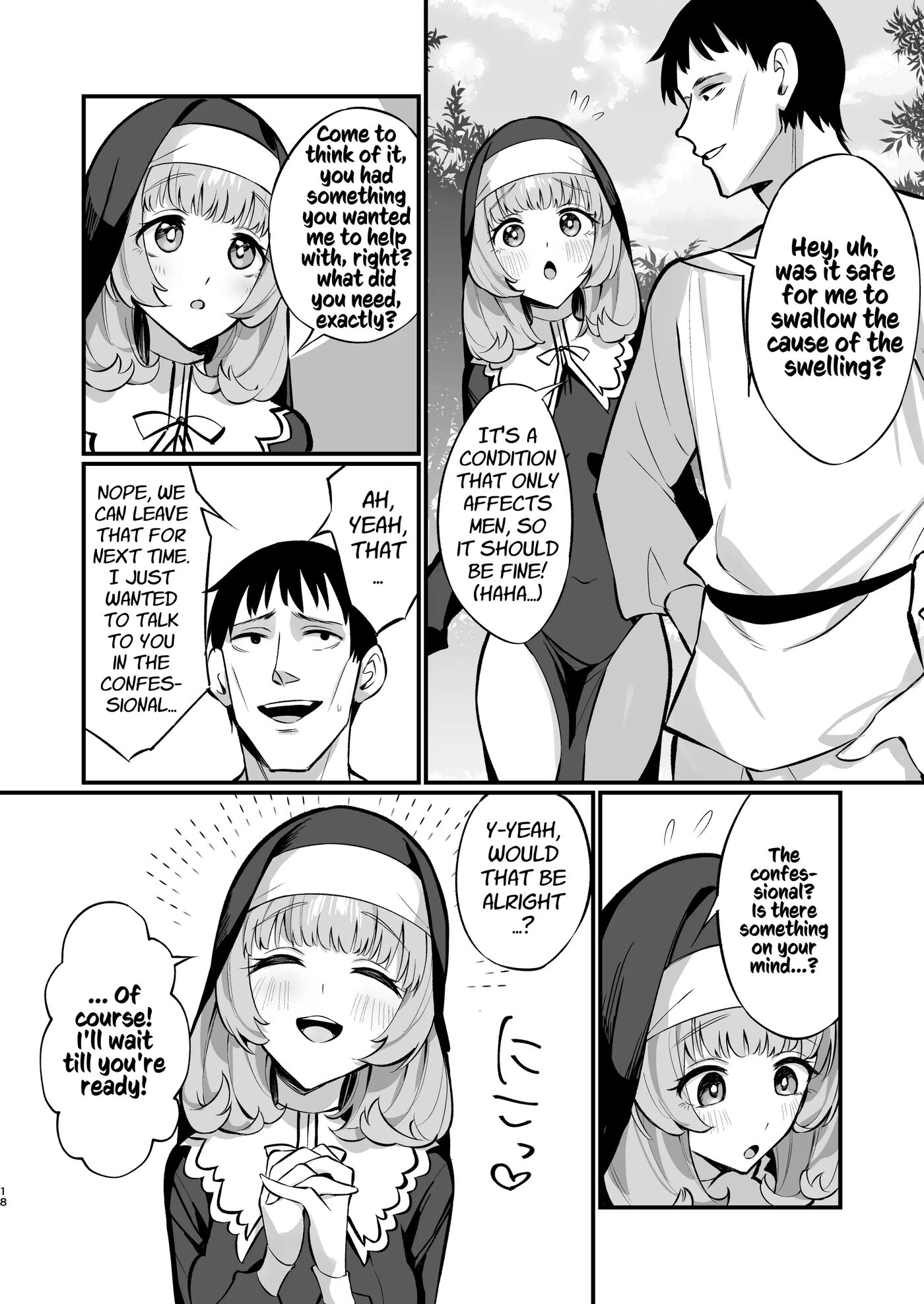 A Sister's Absolute Defeat Until An Innocent Nun Enters Heat And Indulges In Passionate Mating Sex 1
