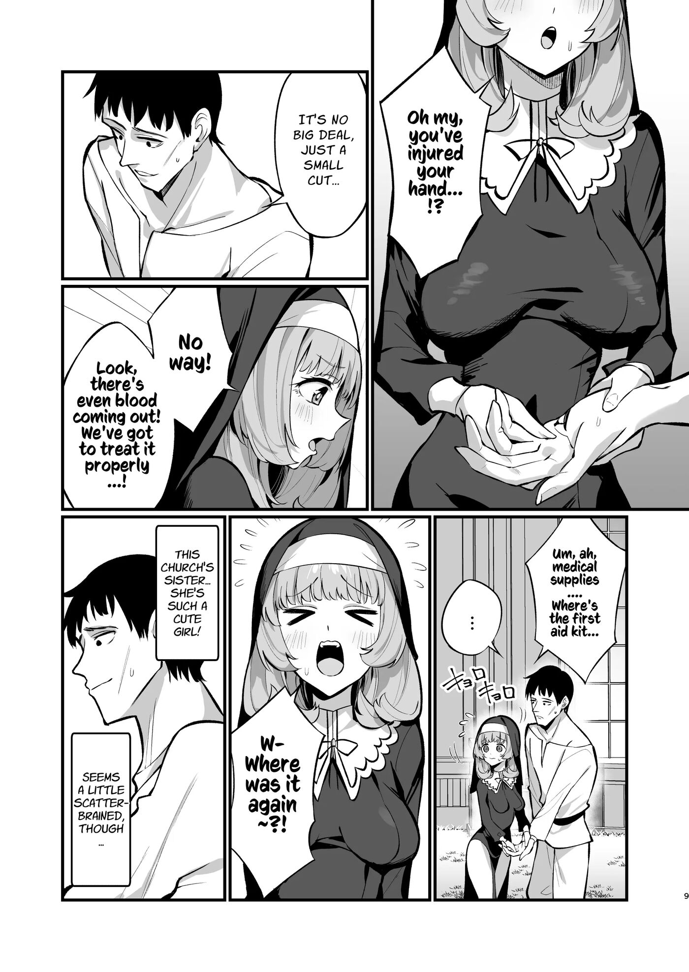 A Sister's Absolute Defeat Until An Innocent Nun Enters Heat And Indulges In Passionate Mating Sex 1