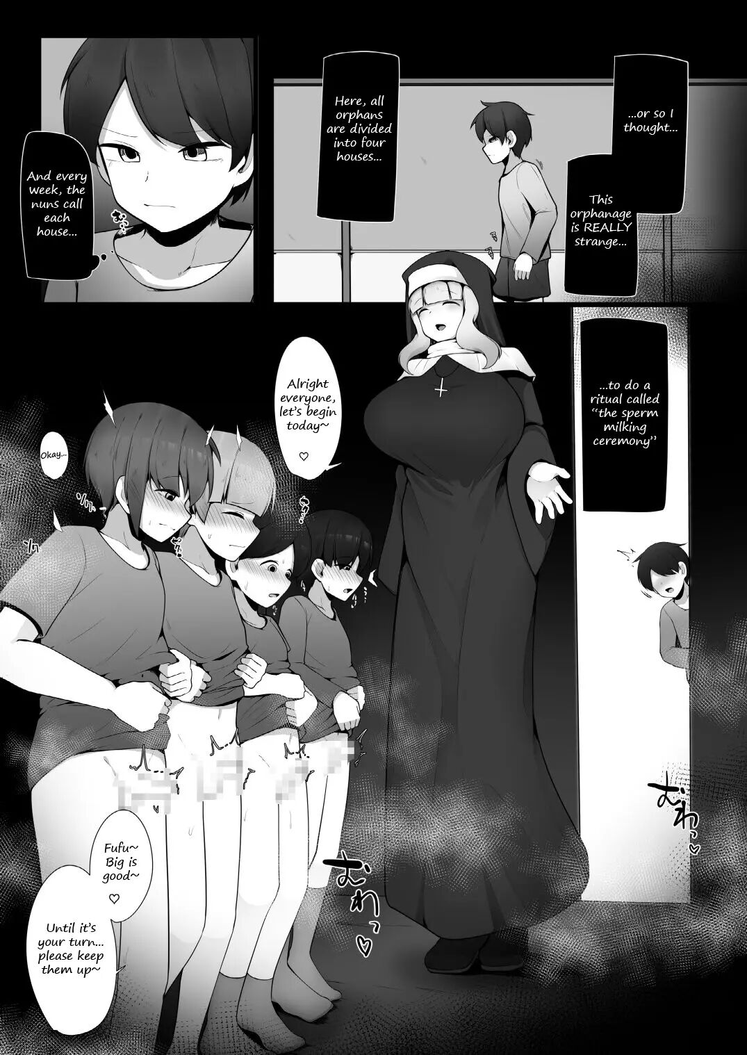 A Story About A Kind Nun Onee-san Who Turns Out To Be A Succubus, And Being Forced Into A Contract With Her After Discovering Her Secret 1