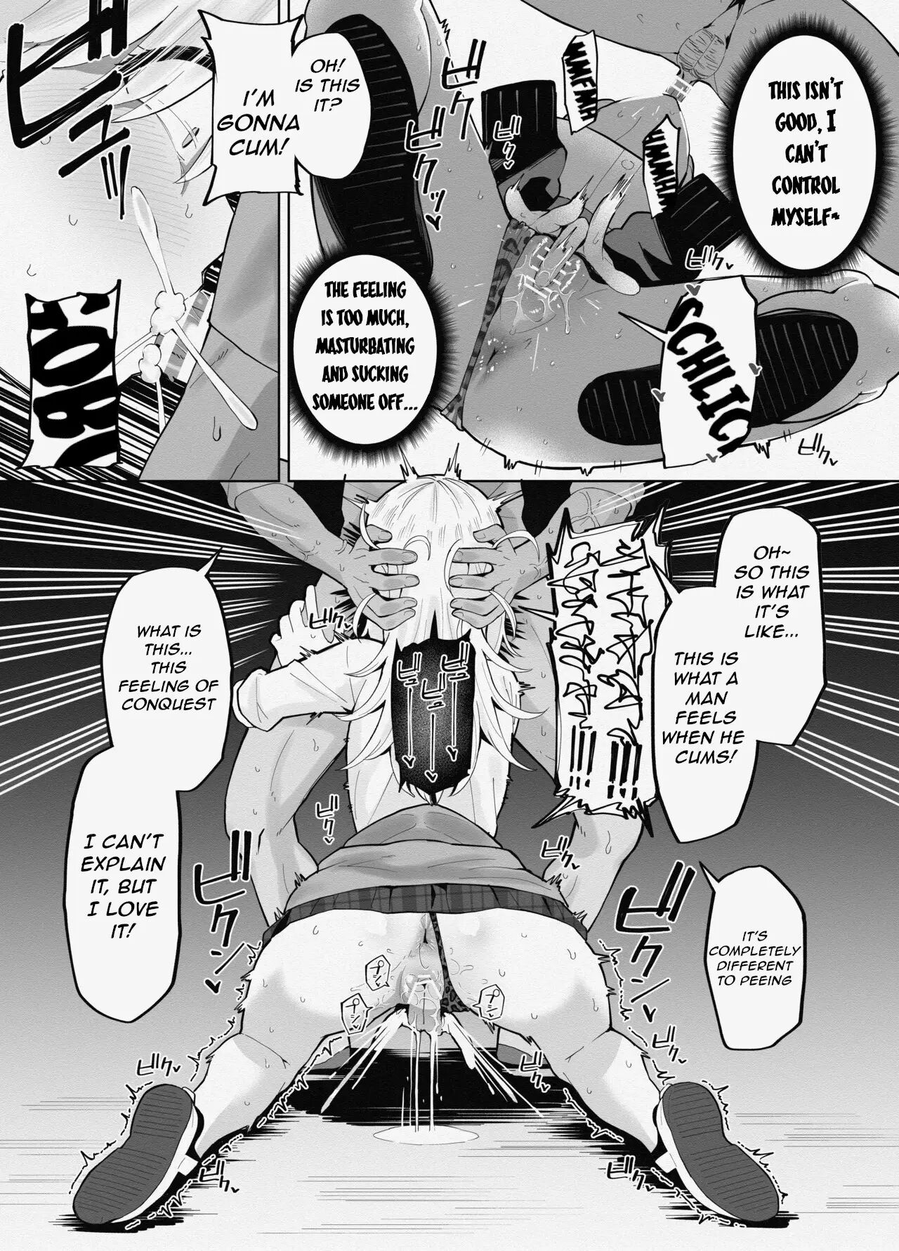 A Story About A Man Who Swaps Bodies With A Yankee Girl And Ends Up Having To Satisfy His Old Penis 1