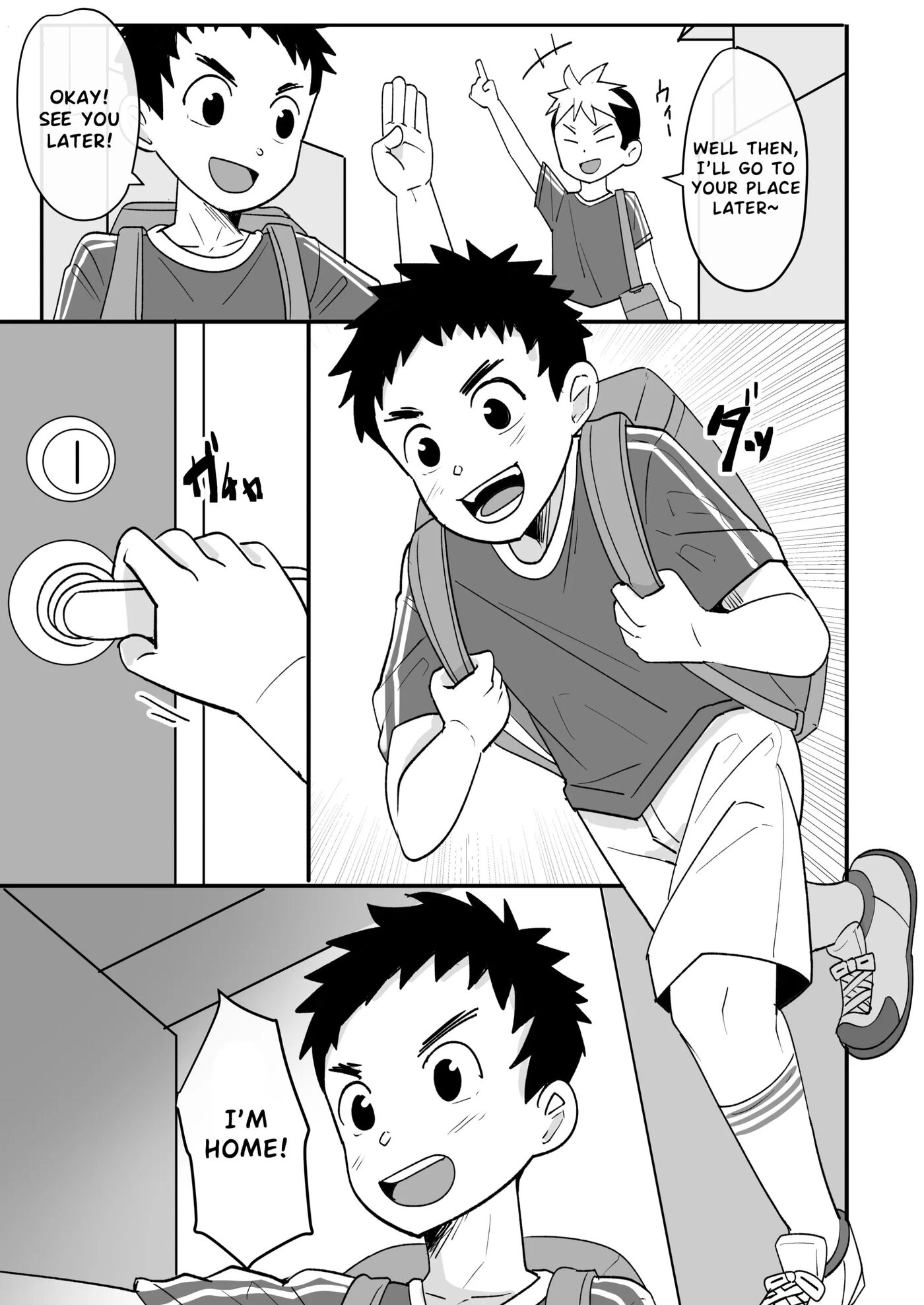 A Story About Being Brainwashed And Trained By A Foreigner During A Homestay [yaoi] 1