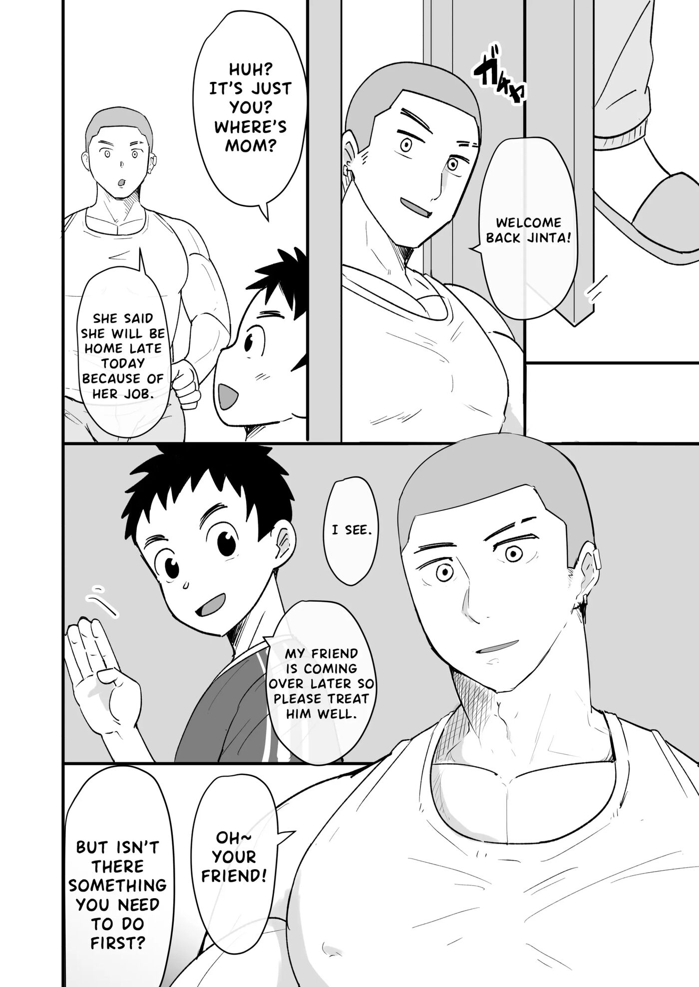 A Story About Being Brainwashed And Trained By A Foreigner During A Homestay [yaoi] 1