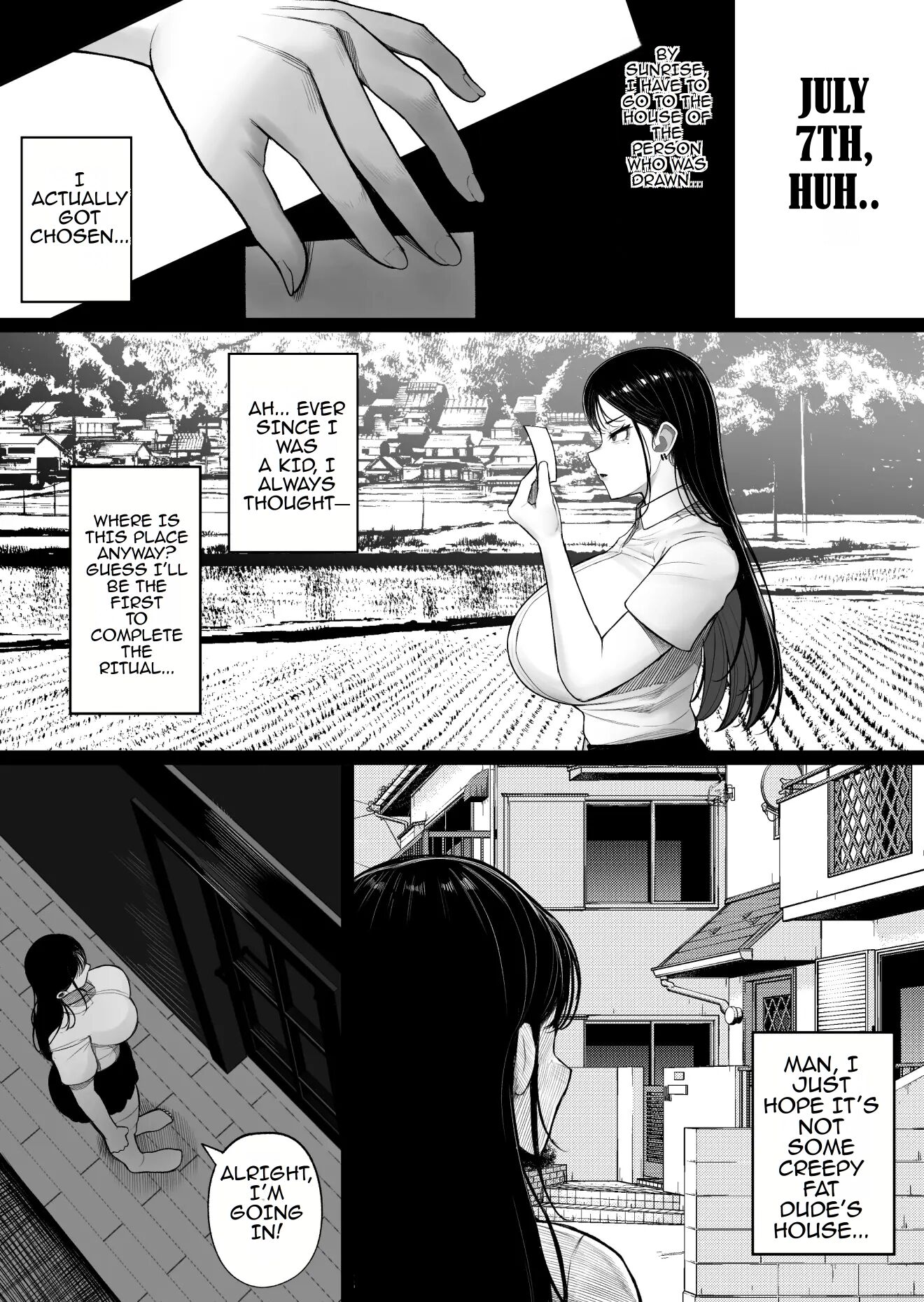 A Story About Fucking A Big-titted Delinquent Because Of Village Traditions 1