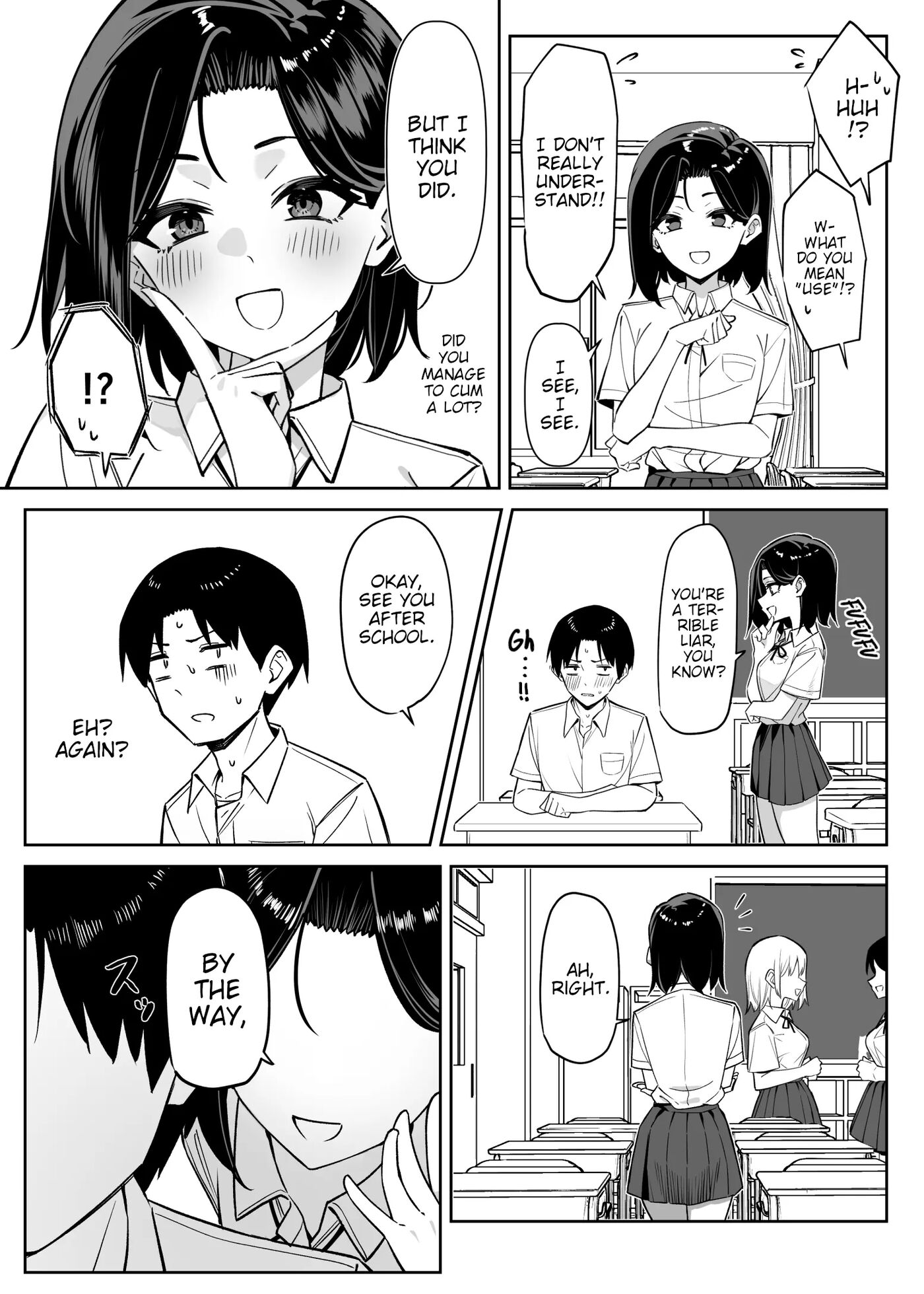 A Story About Showing My Masturbation To An Honor Student 1