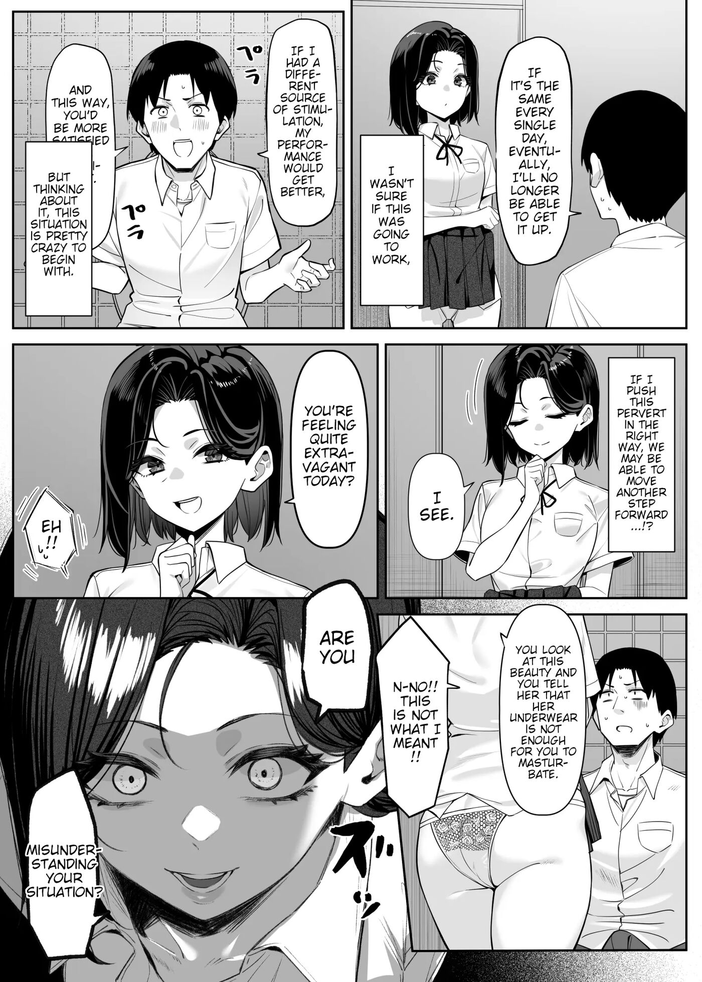 A Story About Showing My Masturbation To An Honor Student 1