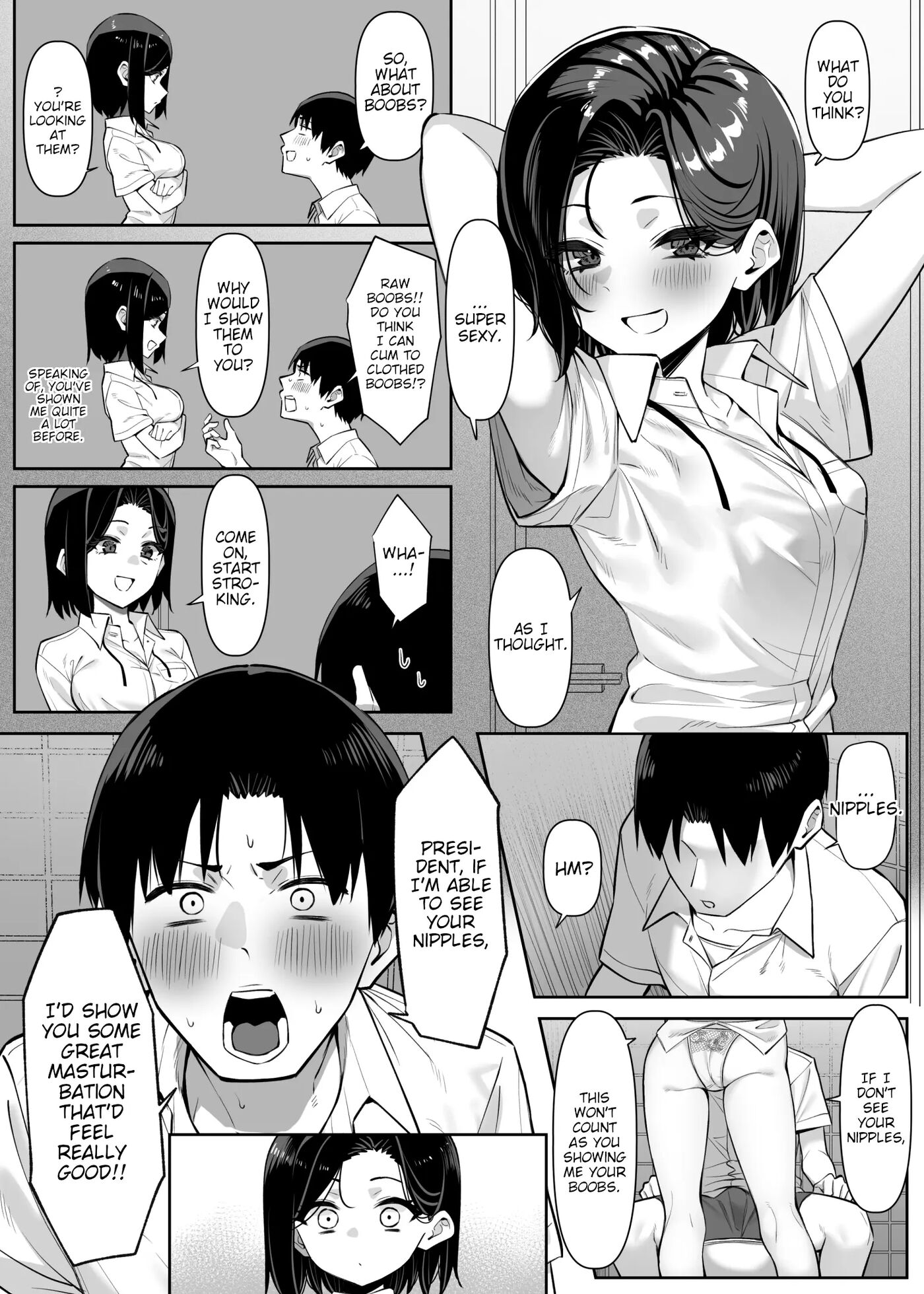 A Story About Showing My Masturbation To An Honor Student 1