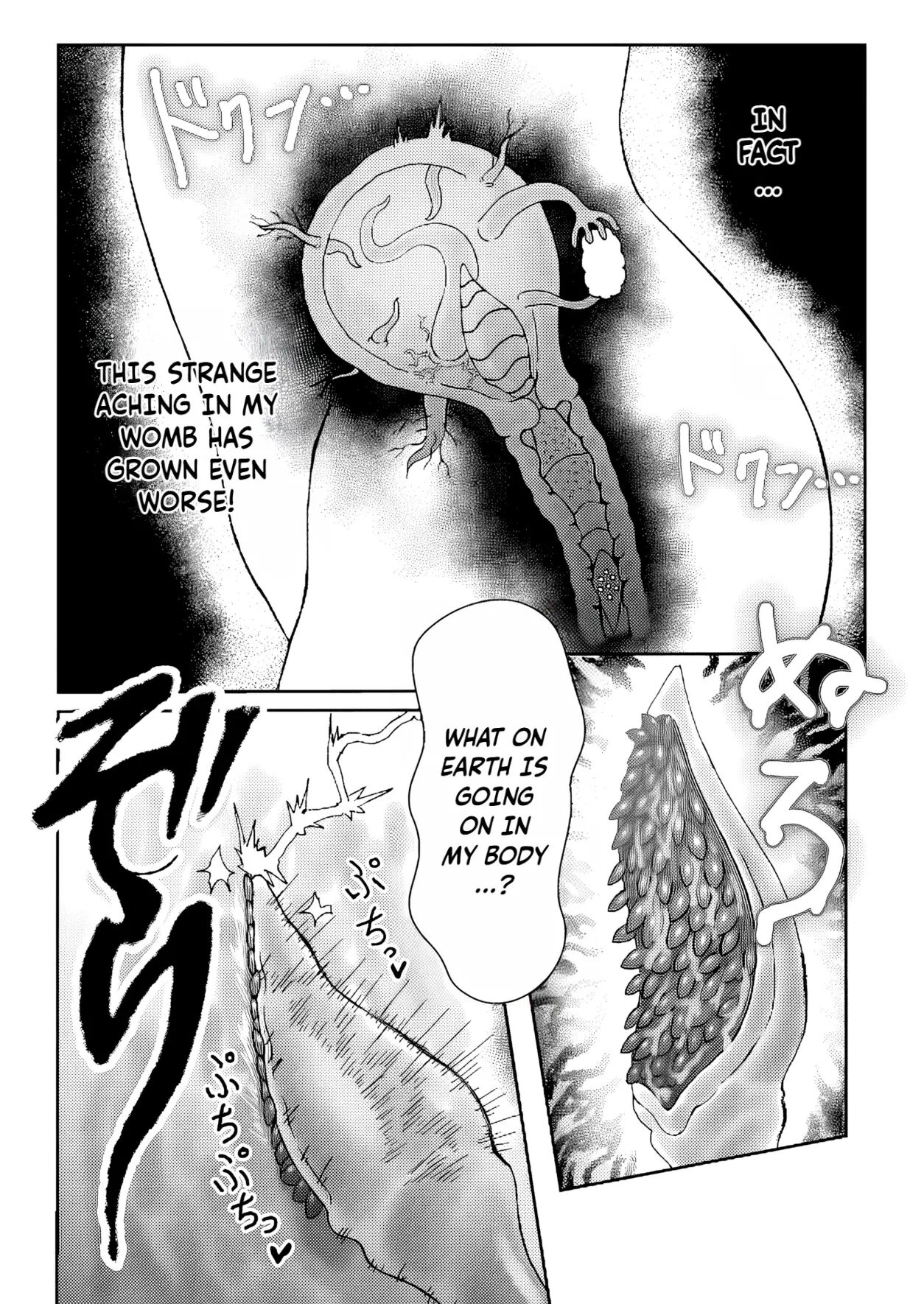 A Story Of A Witch Infected By Tentacles And Bugs And How They Seriously Messed Up Her Womb And Life! 1