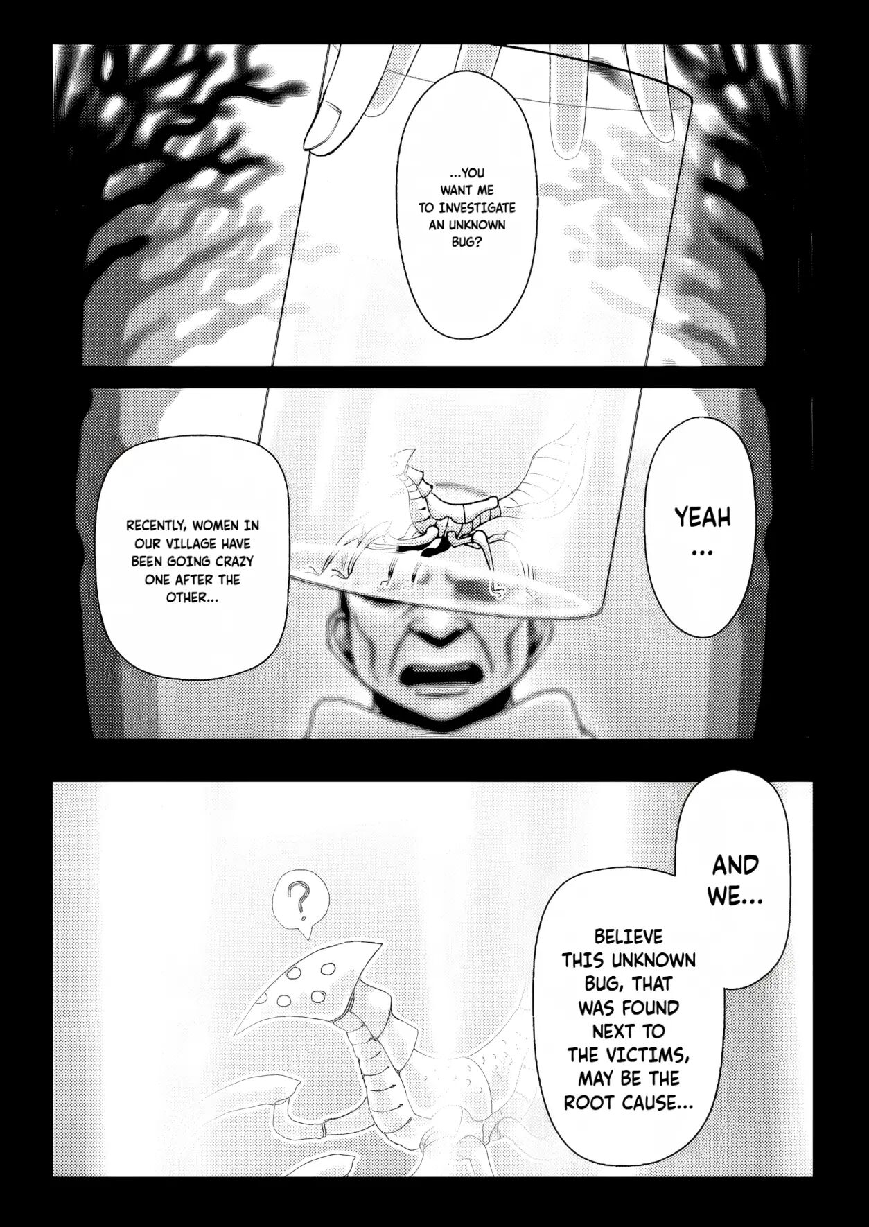 A Story Of A Witch Infected By Tentacles And Bugs And How They Seriously Messed Up Her Womb And Life! 1