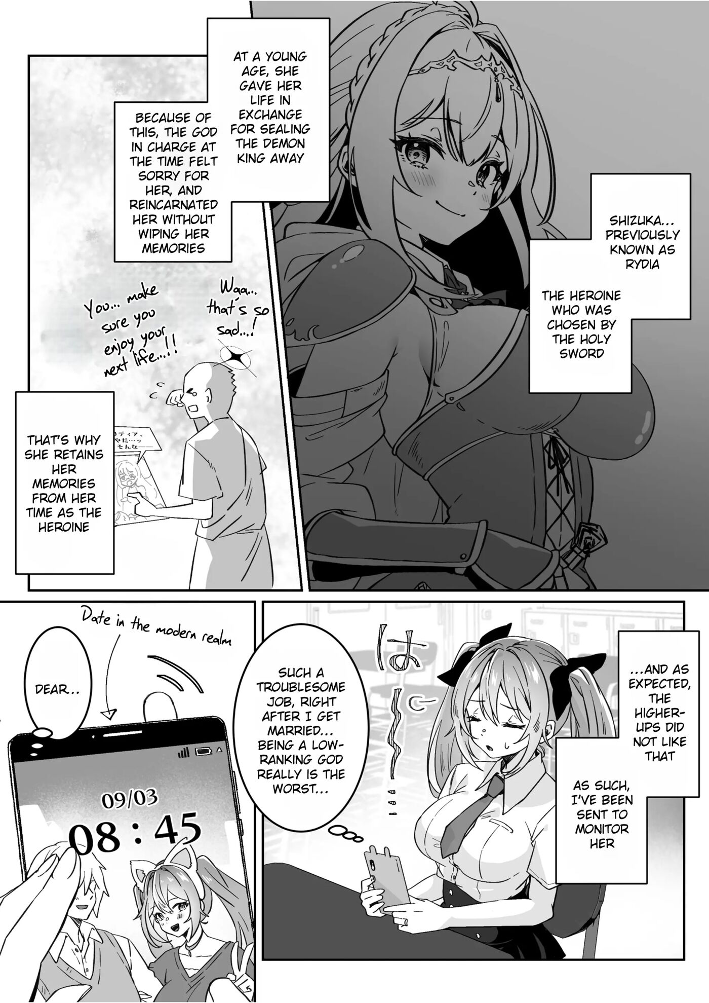 After Isekai Reincarnating, I Use Dark Powers To Get Revenge On The Hero Party ~goddess~ 1