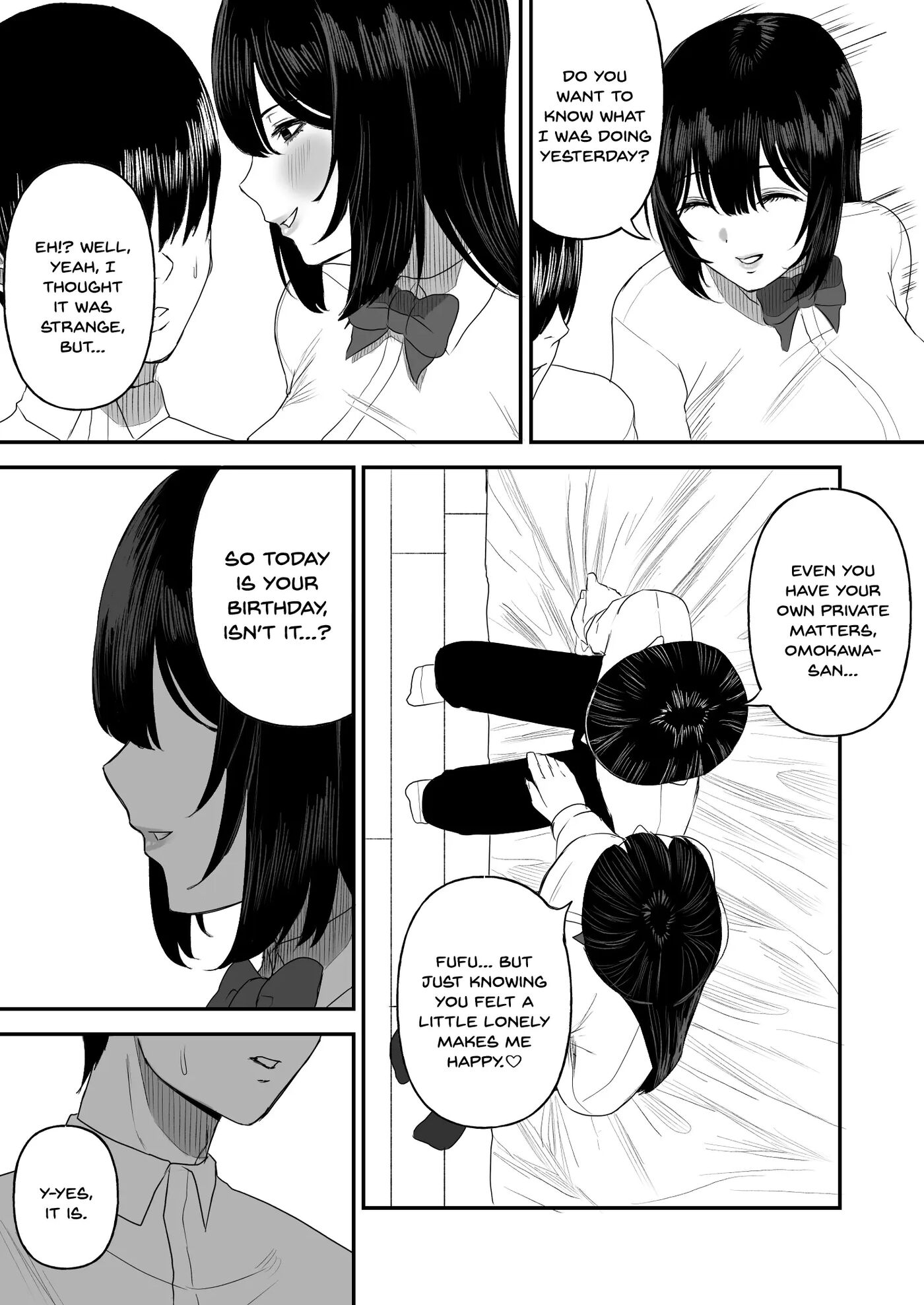 Ai No Omoi Kanojo Wa Boku No Tameni Hame Tori O Tottekitekureru 1