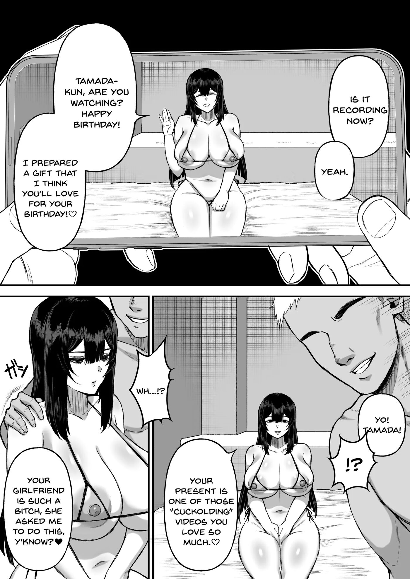 Ai No Omoi Kanojo Wa Boku No Tameni Hame Tori O Tottekitekureru 1