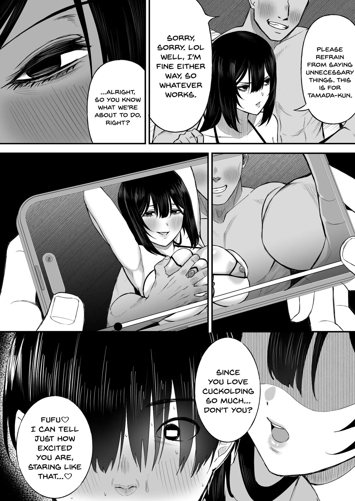 Ai No Omoi Kanojo Wa Boku No Tameni Hame Tori O Tottekitekureru 1