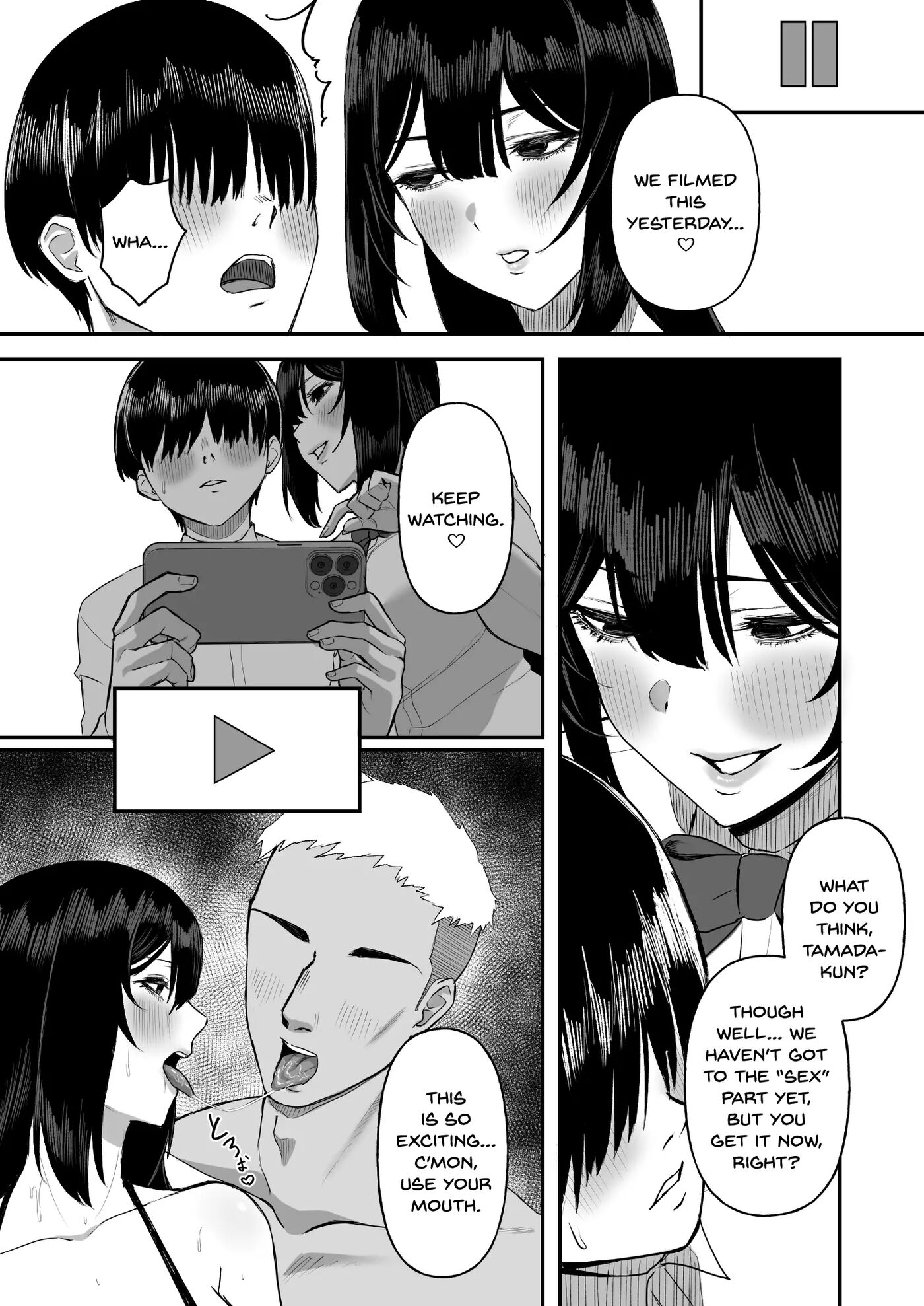 Ai No Omoi Kanojo Wa Boku No Tameni Hame Tori O Tottekitekureru 1
