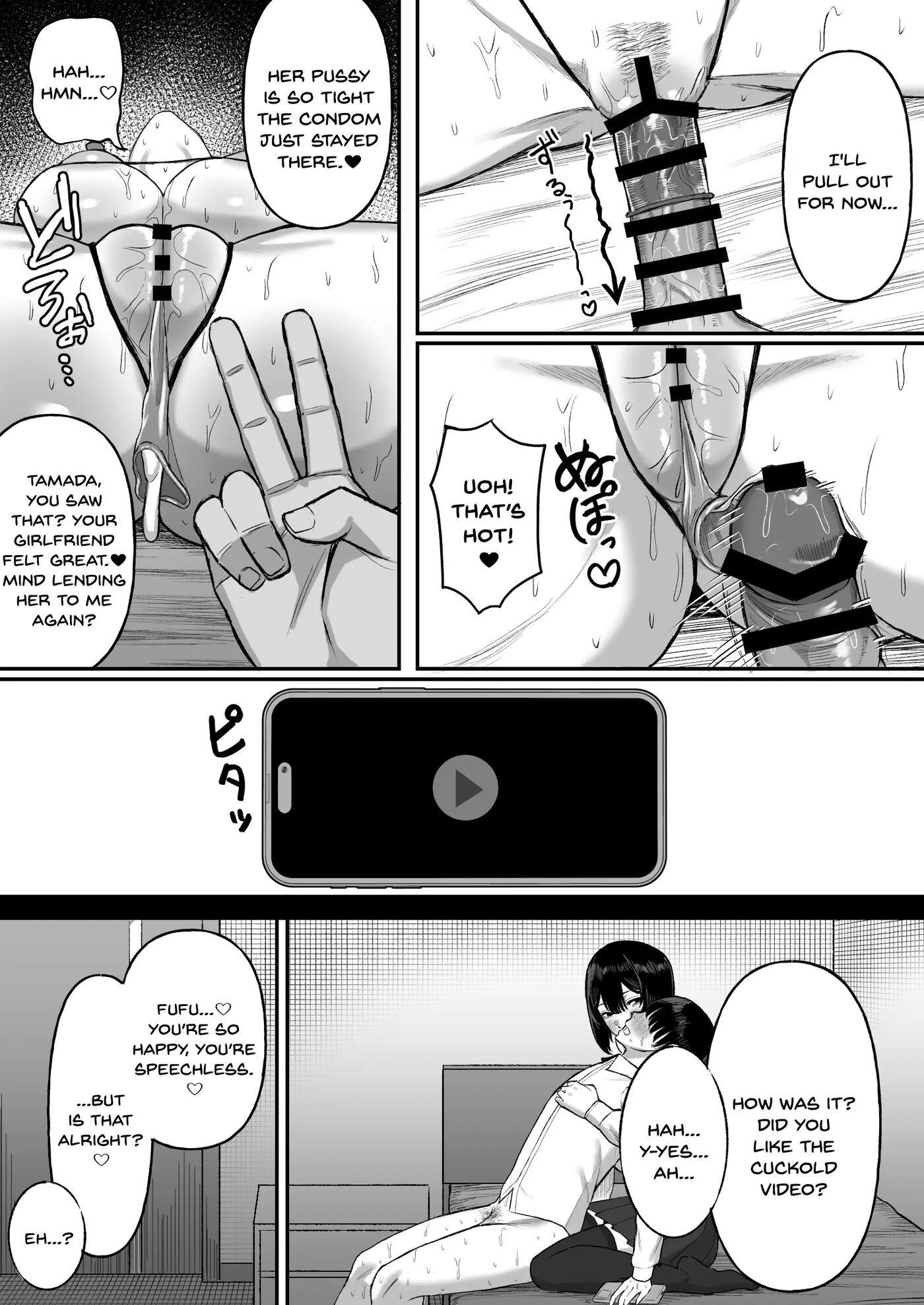 Ai No Omoi Kanojo Wa Boku No Tameni Hame Tori O Tottekitekureru 1