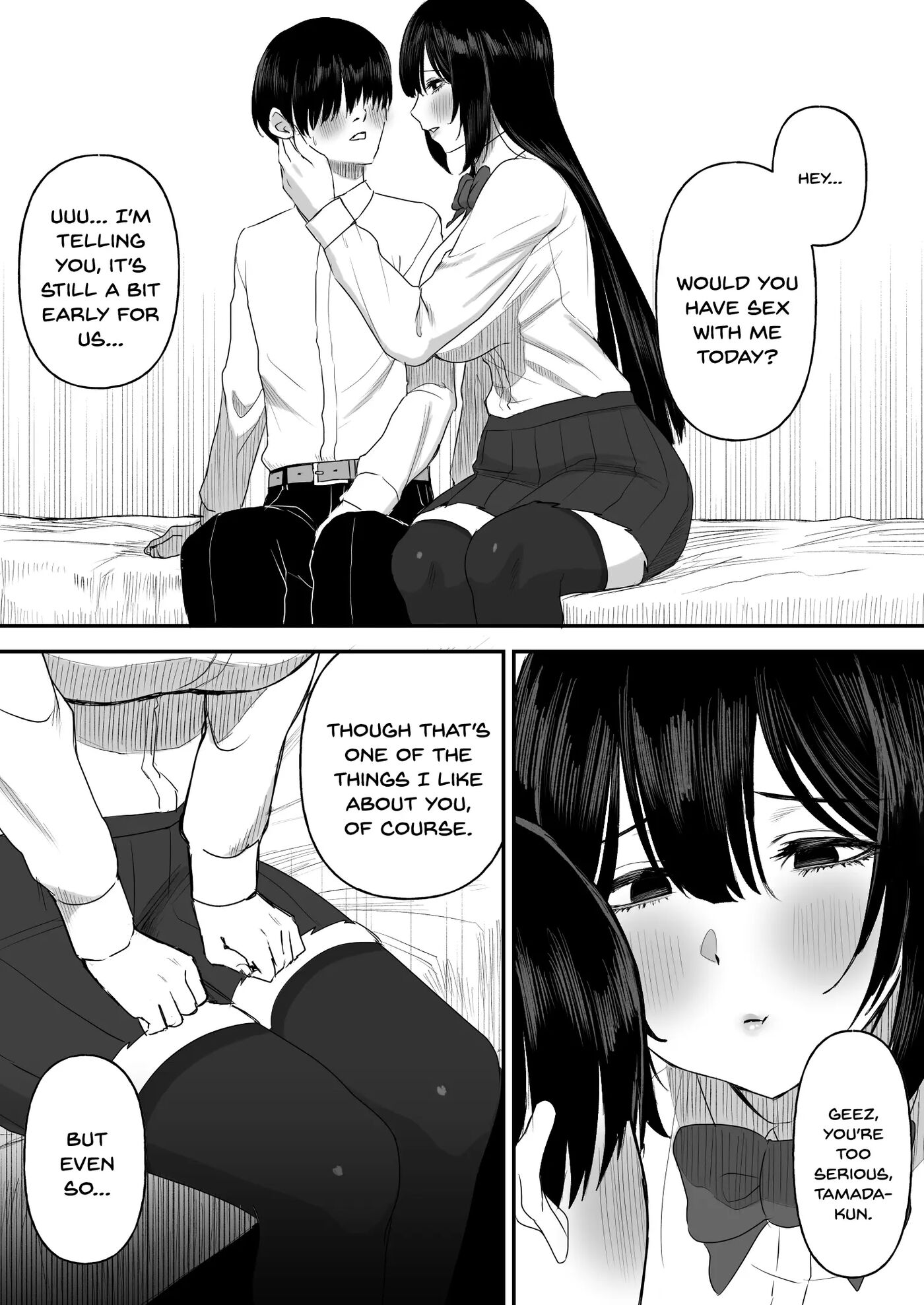 Ai No Omoi Kanojo Wa Boku No Tameni Hame Tori O Tottekitekureru 1