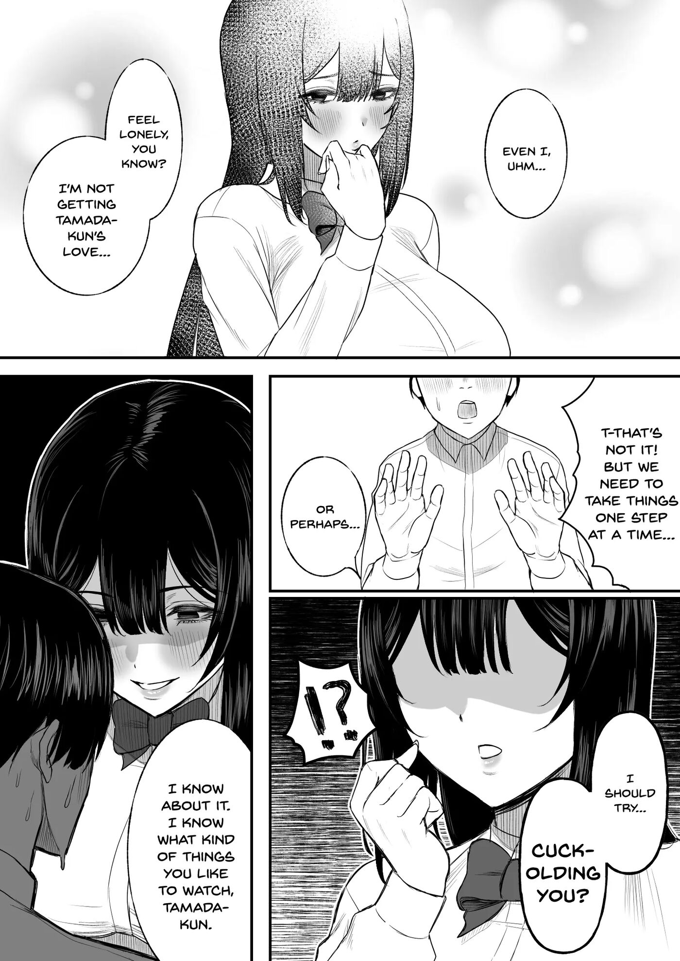 Ai No Omoi Kanojo Wa Boku No Tameni Hame Tori O Tottekitekureru 1