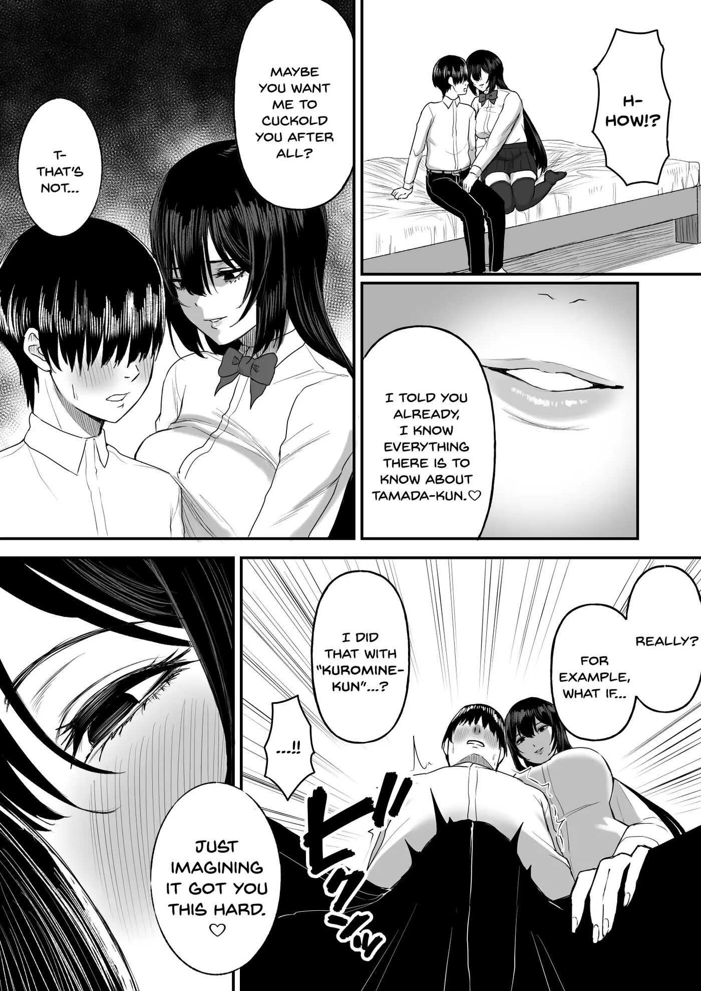 Ai No Omoi Kanojo Wa Boku No Tameni Hame Tori O Tottekitekureru 1