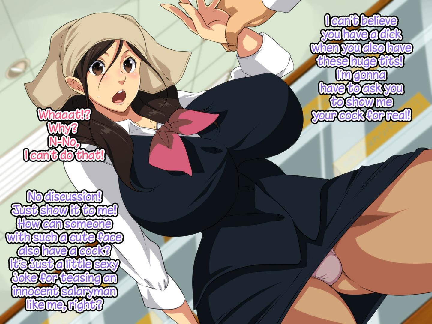 Akogare No Depart Tenin No Anoko Ga Oppai Chinko Tenin Datta 1