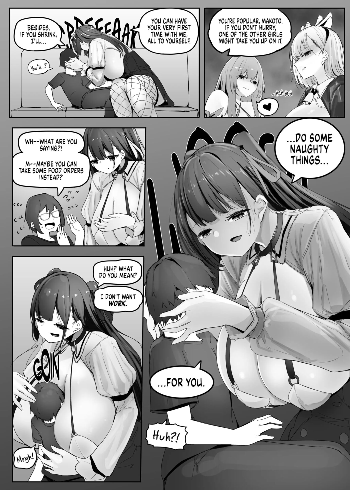 All The Girls In The Store Are Big And Yandere 1