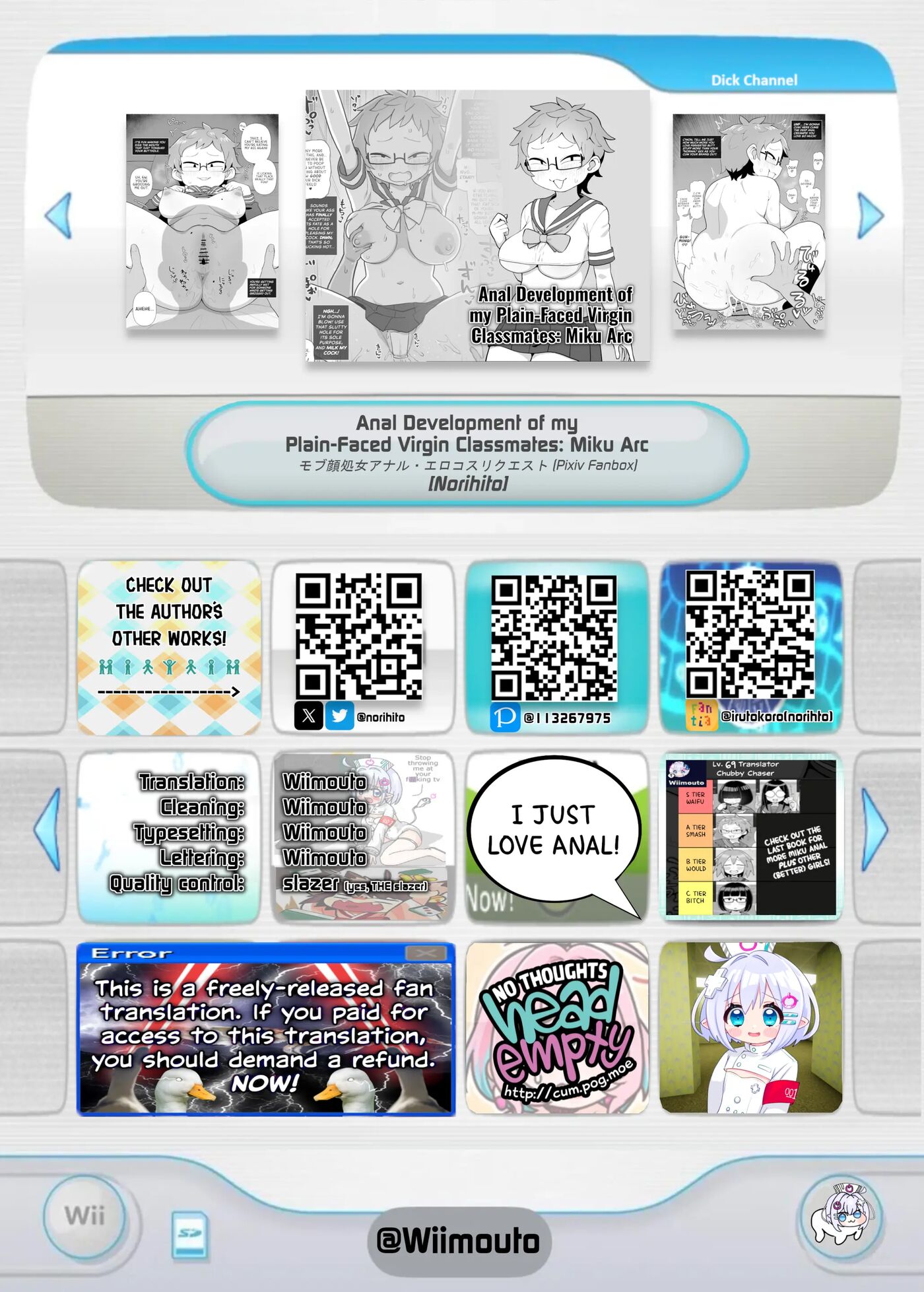 Anal Development Of My Plain-faced Virgin Classmates: Miku Arc 1