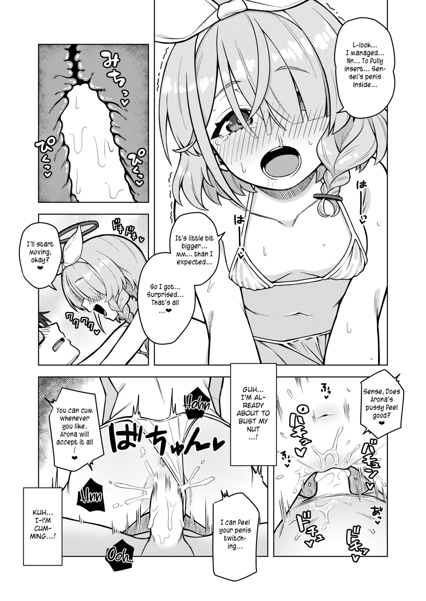 Arona Is Sensei's Sexual Relief Assistant 1