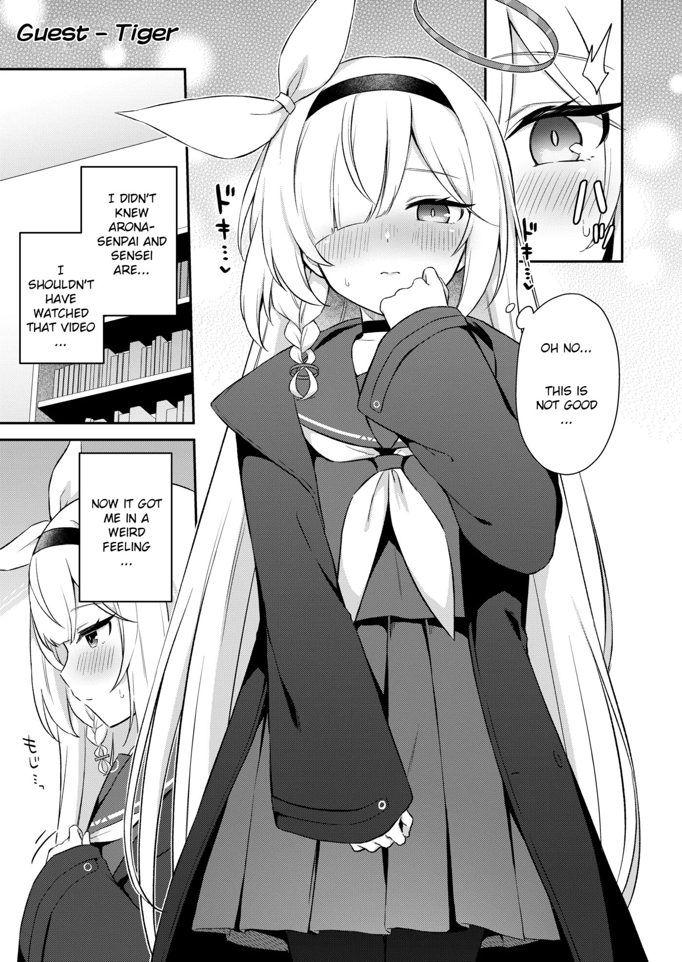Arona Is Sensei's Sexual Relief Assistant 1
