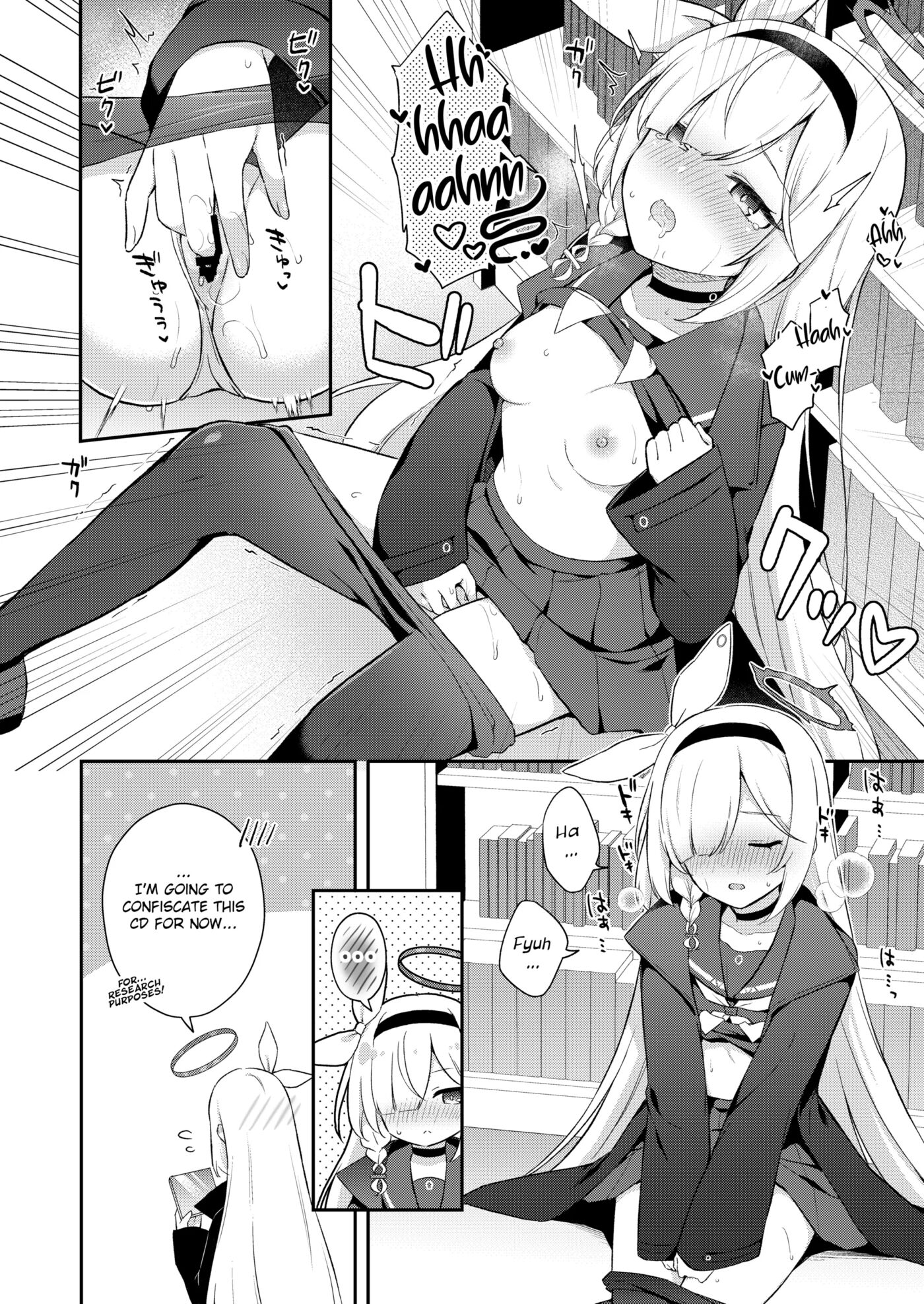Arona Is Sensei's Sexual Relief Assistant 1