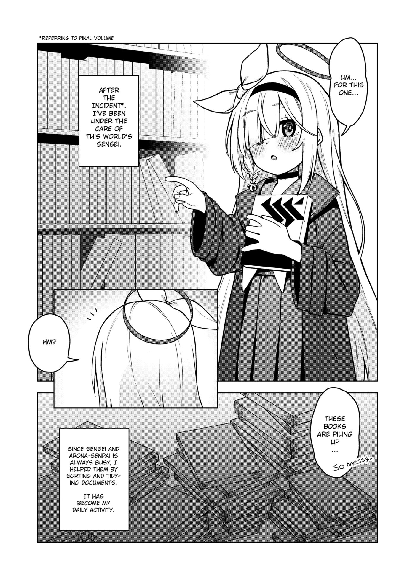 Arona Is Sensei's Sexual Relief Assistant 1