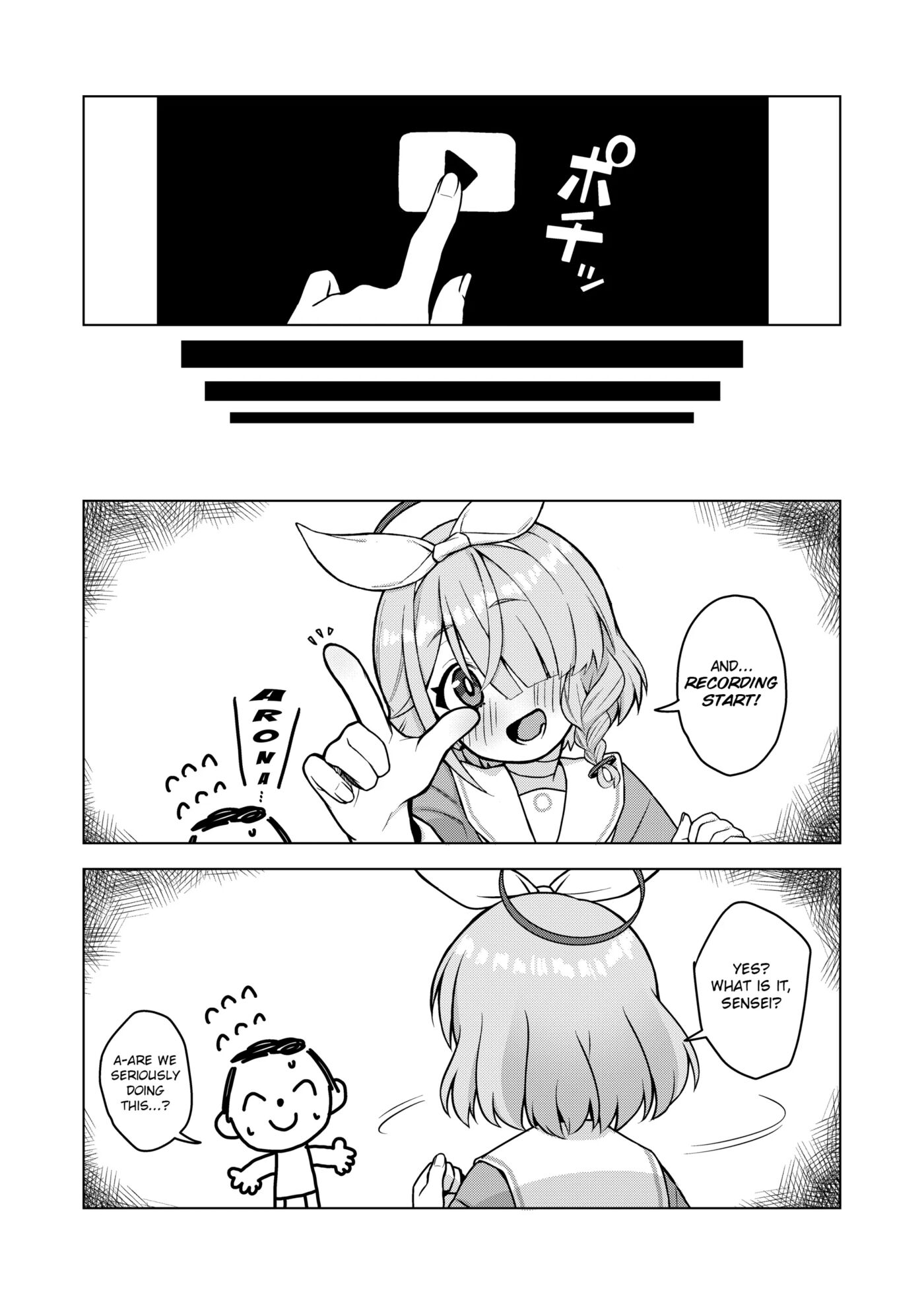 Arona Is Sensei's Sexual Relief Assistant 1