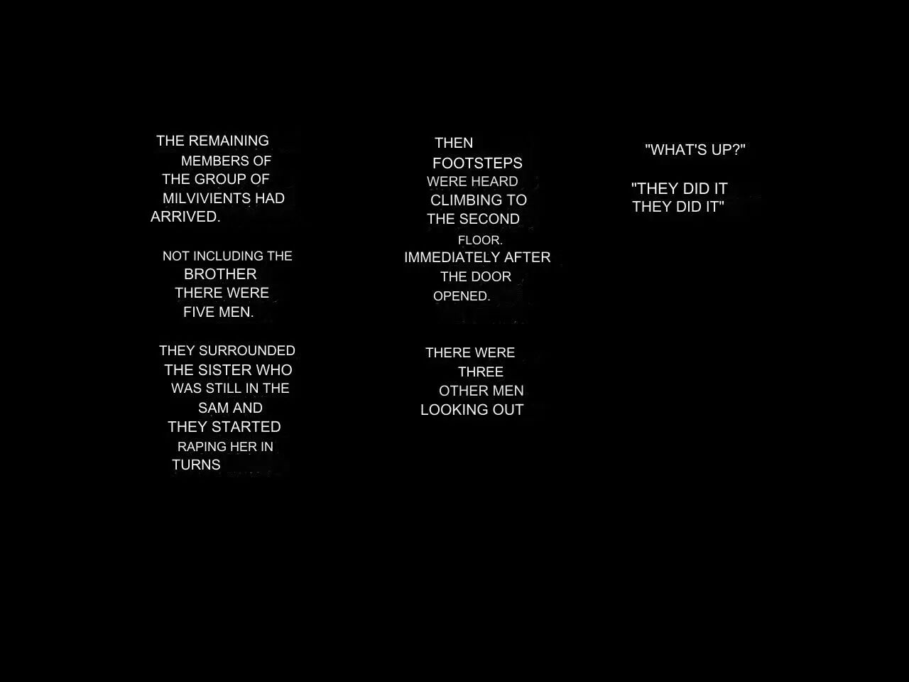 Aru Hi, Otouto Ga Nozokimita No Wa Furyou-tachi Ni Konsui Rape Sareru Daisuki Datta Ane No Sugata Datta 1