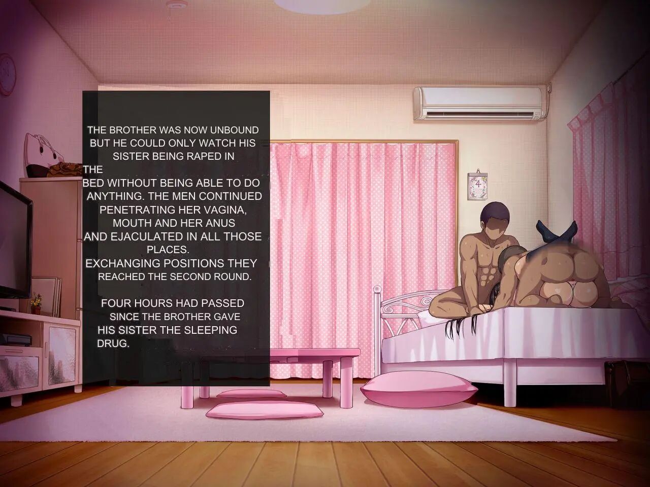 Aru Hi, Otouto Ga Nozokimita No Wa Furyou-tachi Ni Konsui Rape Sareru Daisuki Datta Ane No Sugata Datta 1