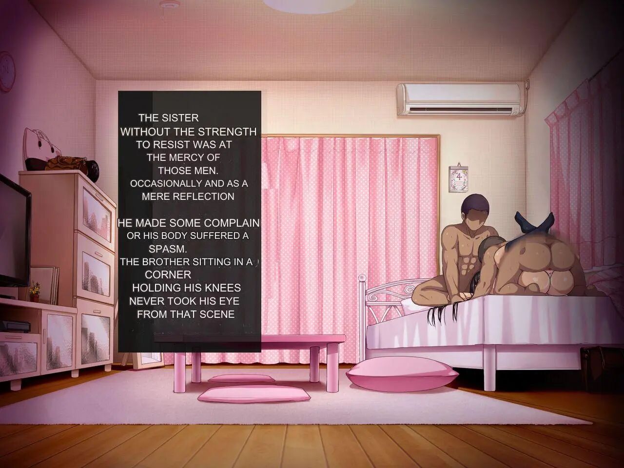 Aru Hi, Otouto Ga Nozokimita No Wa Furyou-tachi Ni Konsui Rape Sareru Daisuki Datta Ane No Sugata Datta 1