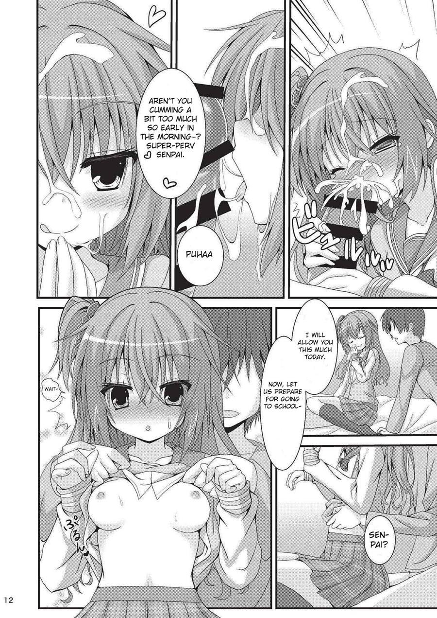 Asa Kara Meguru To Maji Ero Senpai Suru Hon 1
