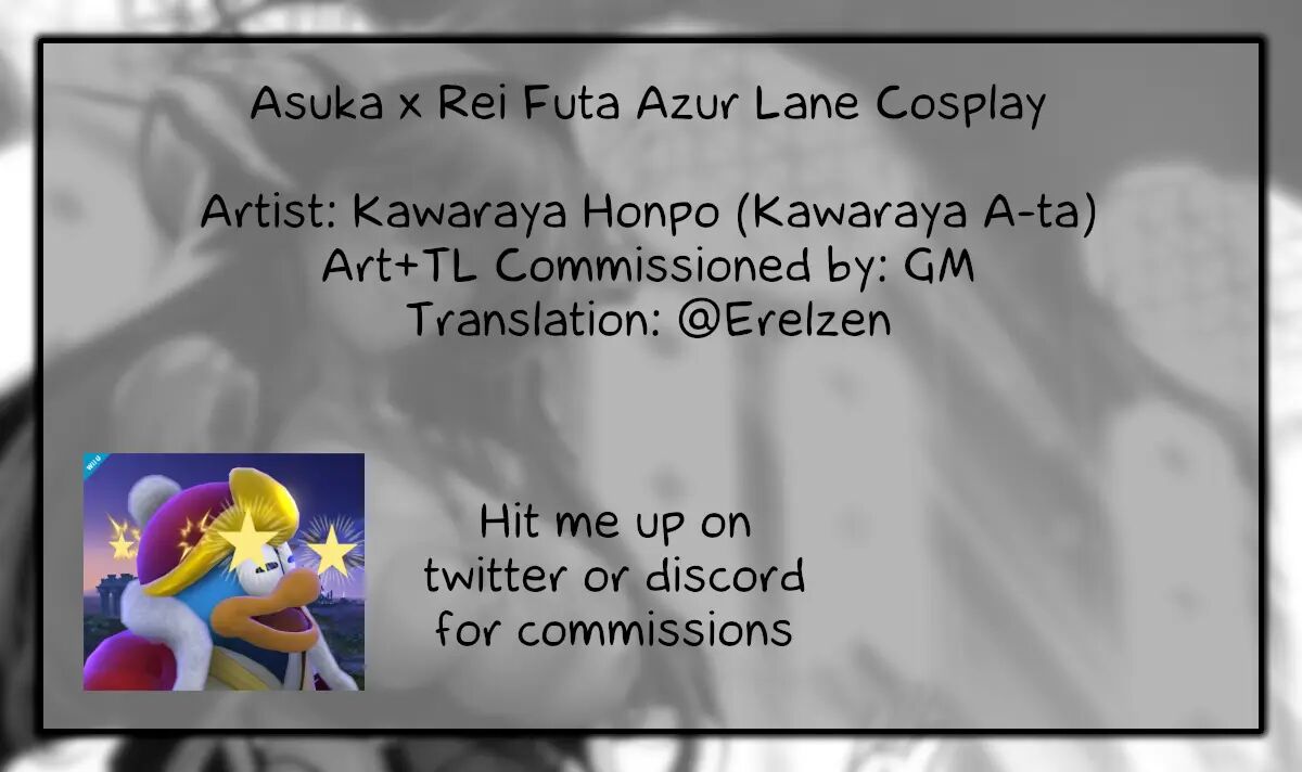 Asuka X Rei Futa Azur Lane Cosplay Set 1