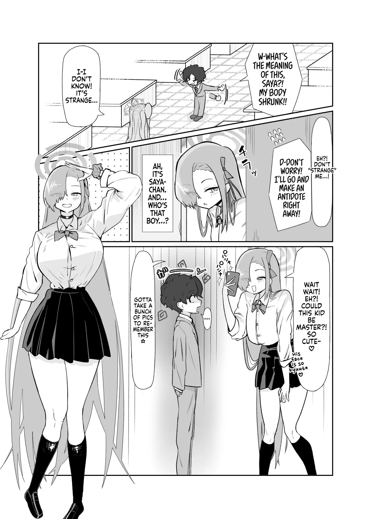 Asuna Assaults The Small Sensei 1