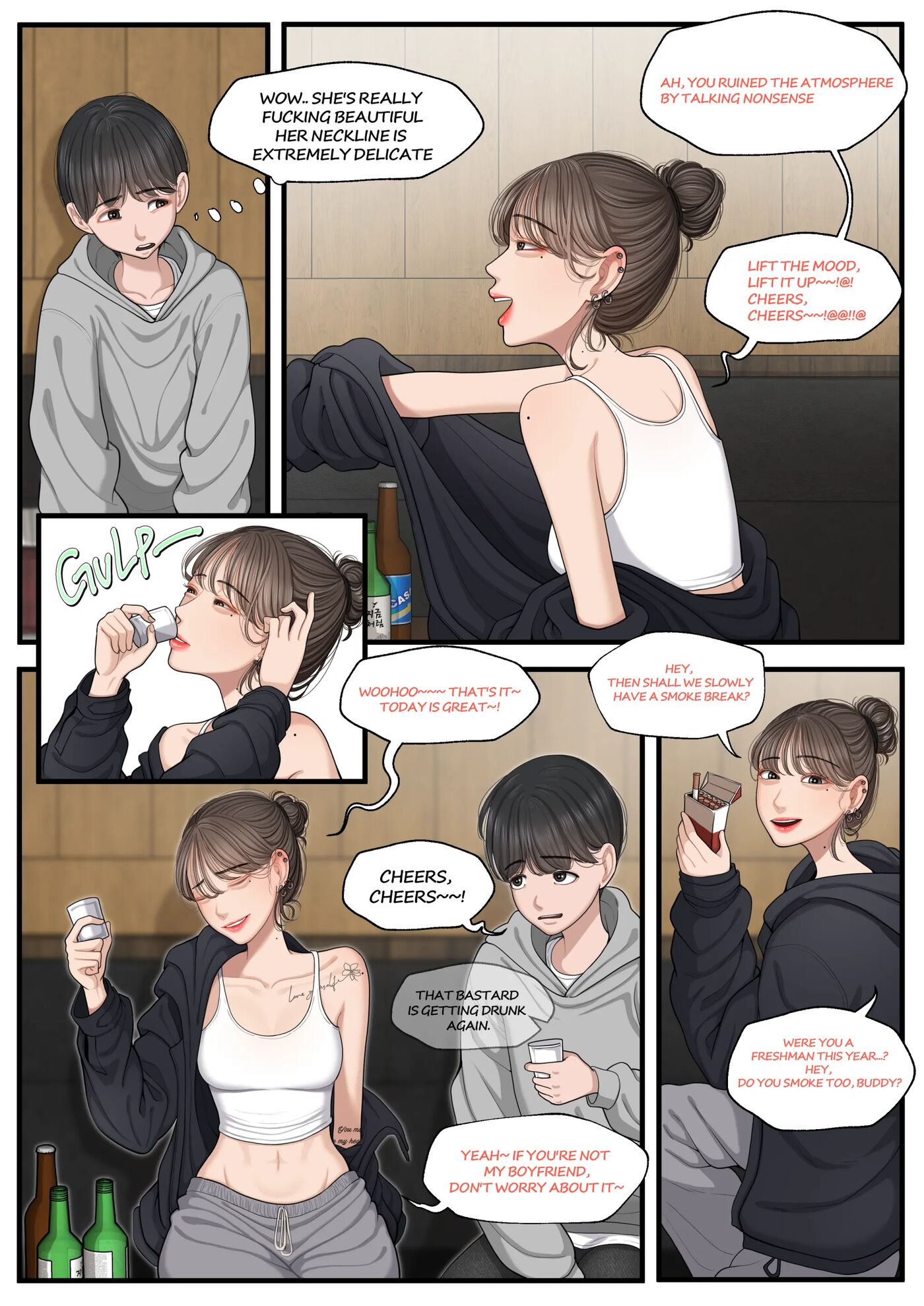 At A Bar - Senior With A Bad Personality 1